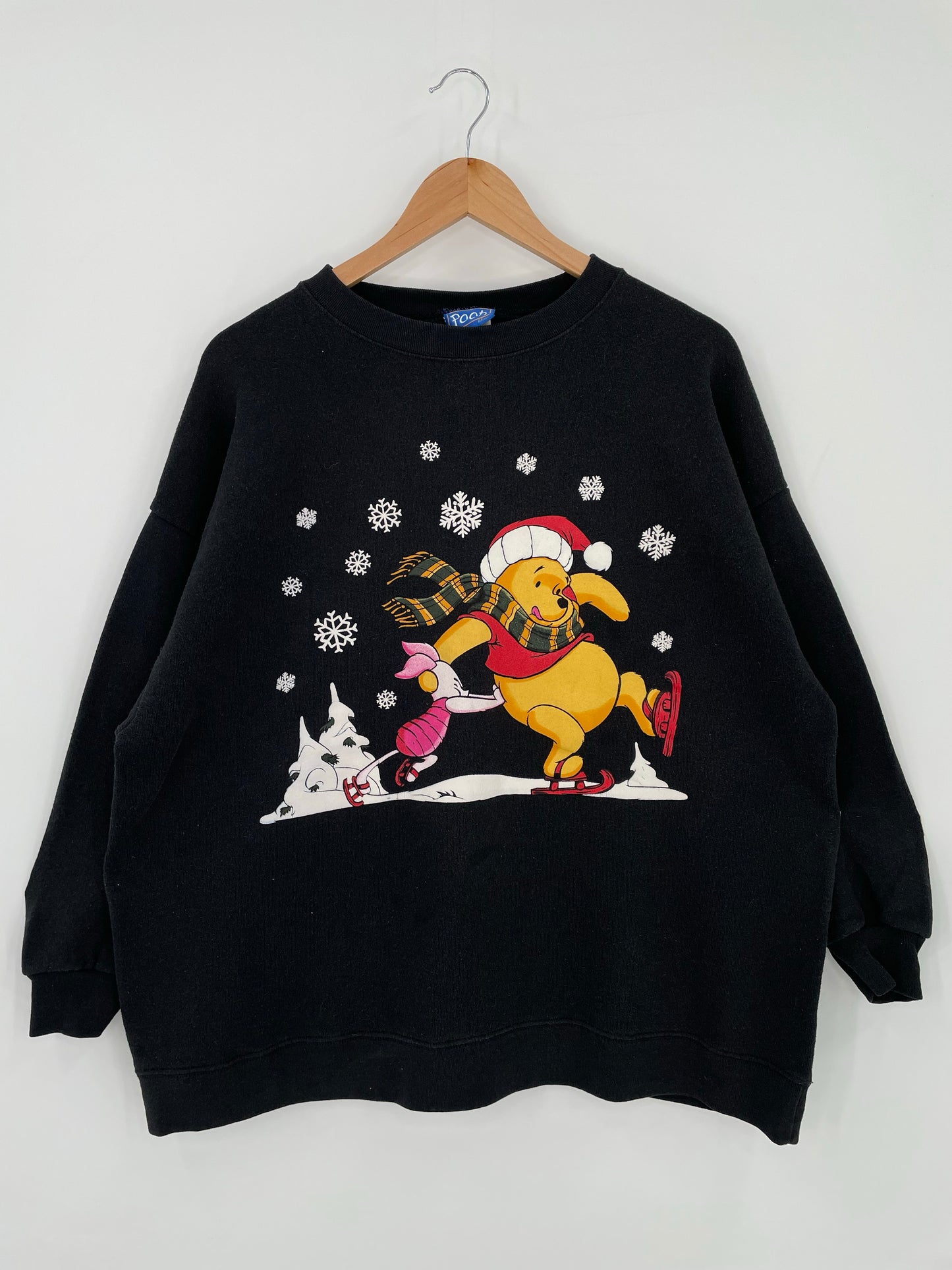 00’ DISNEY POOH  Size XL Vintage Sweat-shirt / K5837