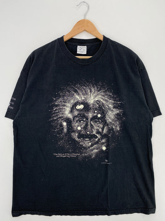 1993 ALBERT EINSTEIN Made in USA Size XL Vintage T-Shirt / A4615