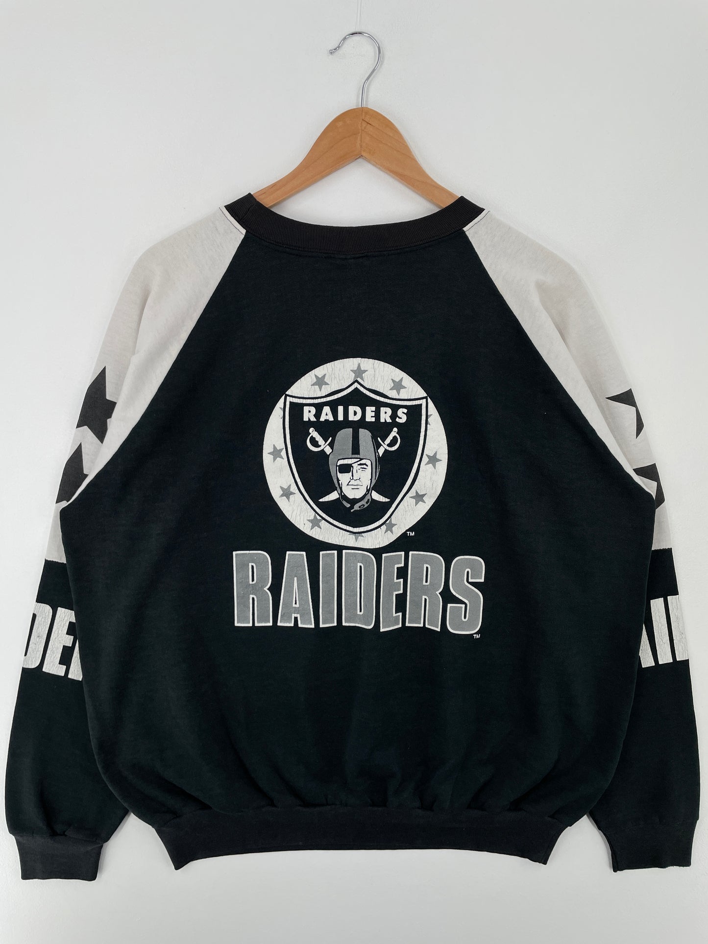 90’s LOS ANGELES RAIDERS Size XXL NFL Sweat-Shirt / A9005