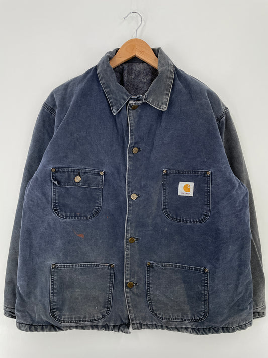 Vintage CARHARTT Size Approx.L Duck Jacket / A9110
