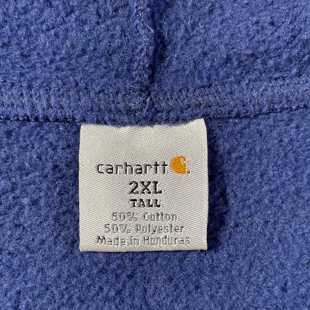 Vintage CARHARRT Size XXL Zip Up Hoodie Sweat Shirt / G5628S