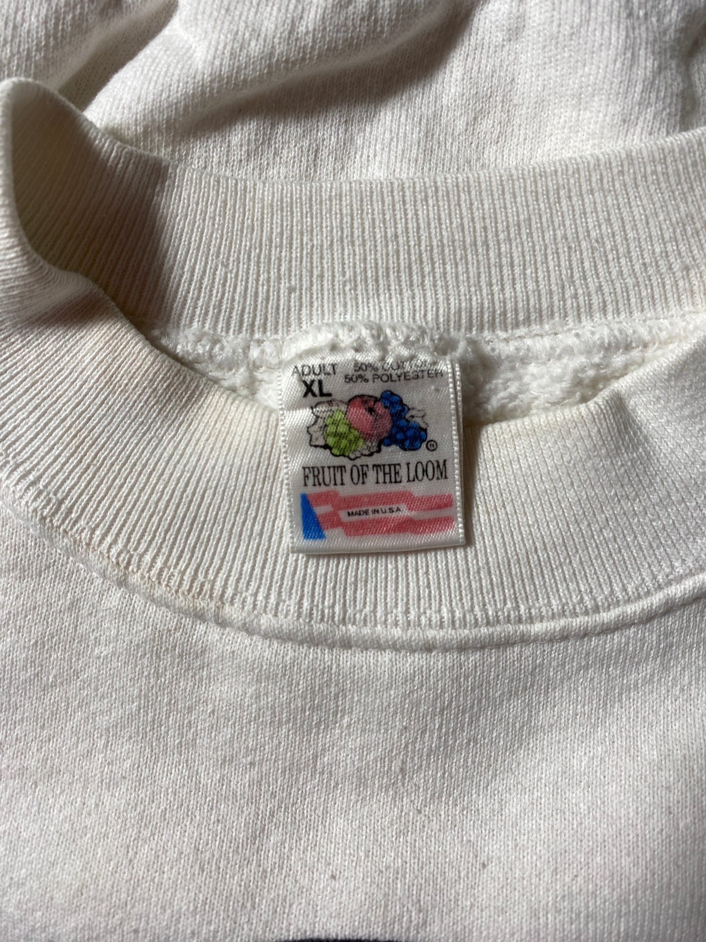 1992 LOONEY TUNES TWEETY Made in USA Size XL Vintage Sweat-shirt / E6201S