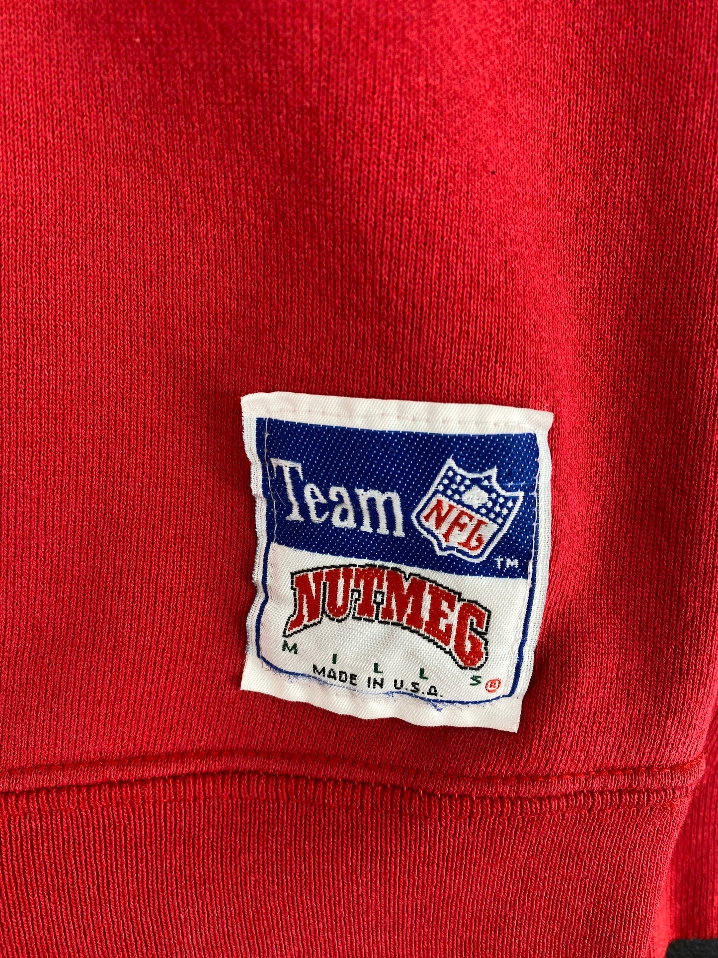 90's SAN FRANCISCO 49ERS Made in USA Size L Vintage NFL Sweat-Shirt / A5400