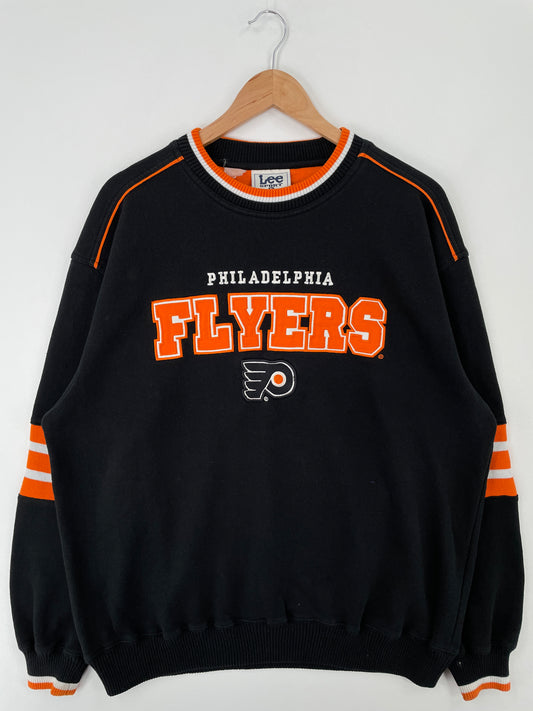 00’ PHILADELPHIA FLYERS Size L Vintage NFL Sweat-Shirt / A9254