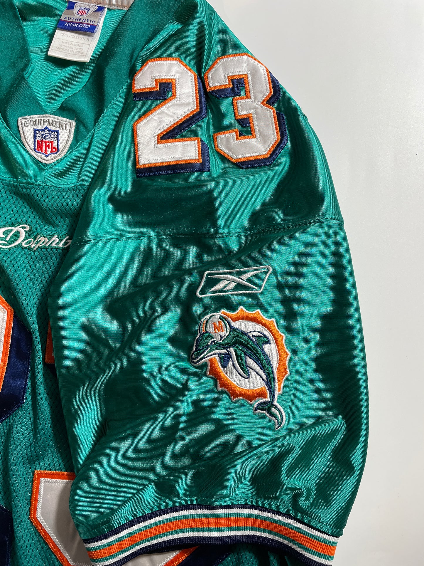 Vintage MIAMI DOLPHINS RONNIE BROWN Approx. Size XL Vintage NFL Jersey / K1748