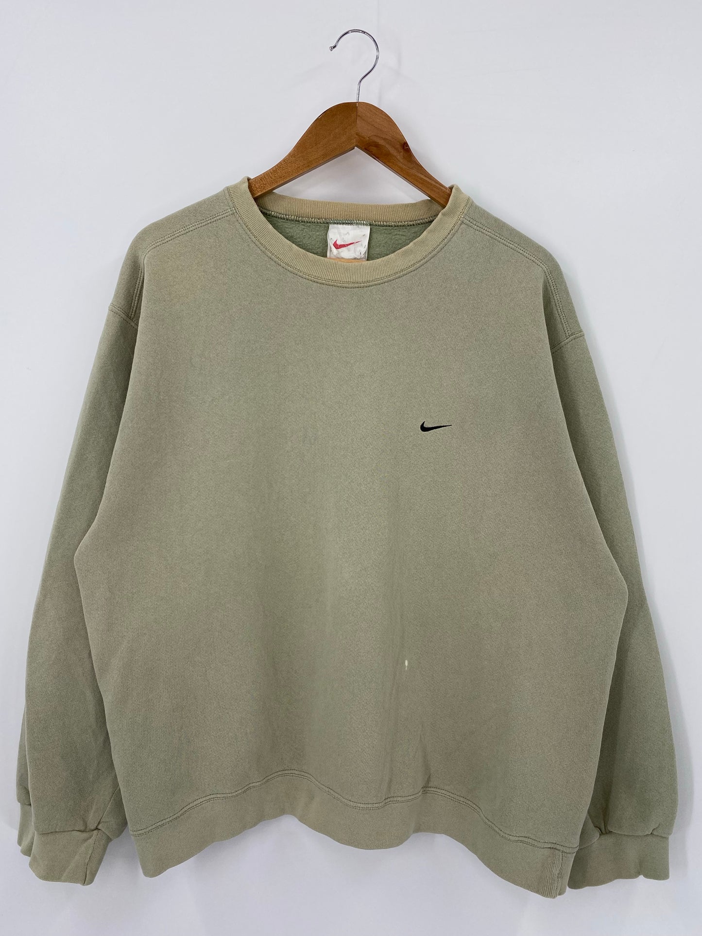 90’s NIKE MINI SWOOSH Size L Vintage Sweat shirt / K4221