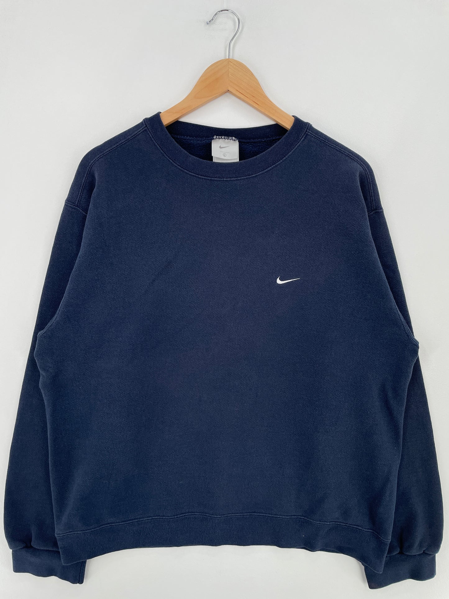 90’s NIKE MINI SWOOSH Size L Vintage Sweat-shirt / E1125