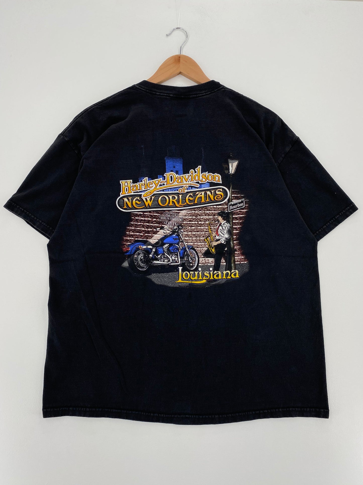 2000 HARLEY DAVIDSON Made in USA Size XL Vintage T-Shirt / A8601