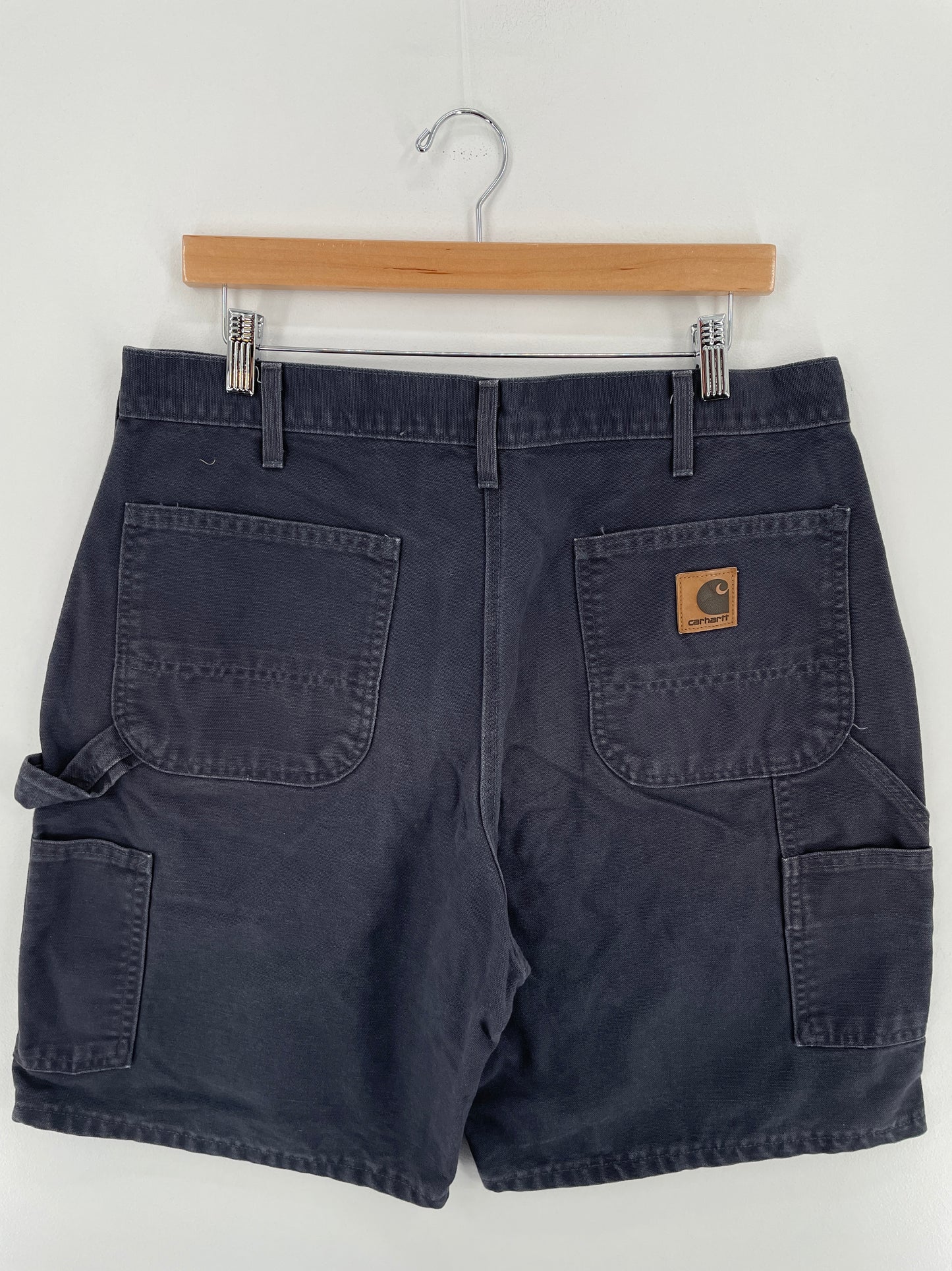 Vintage CARHARTT Made in USA Size W35xL8.5 Duck Shorts / A3560