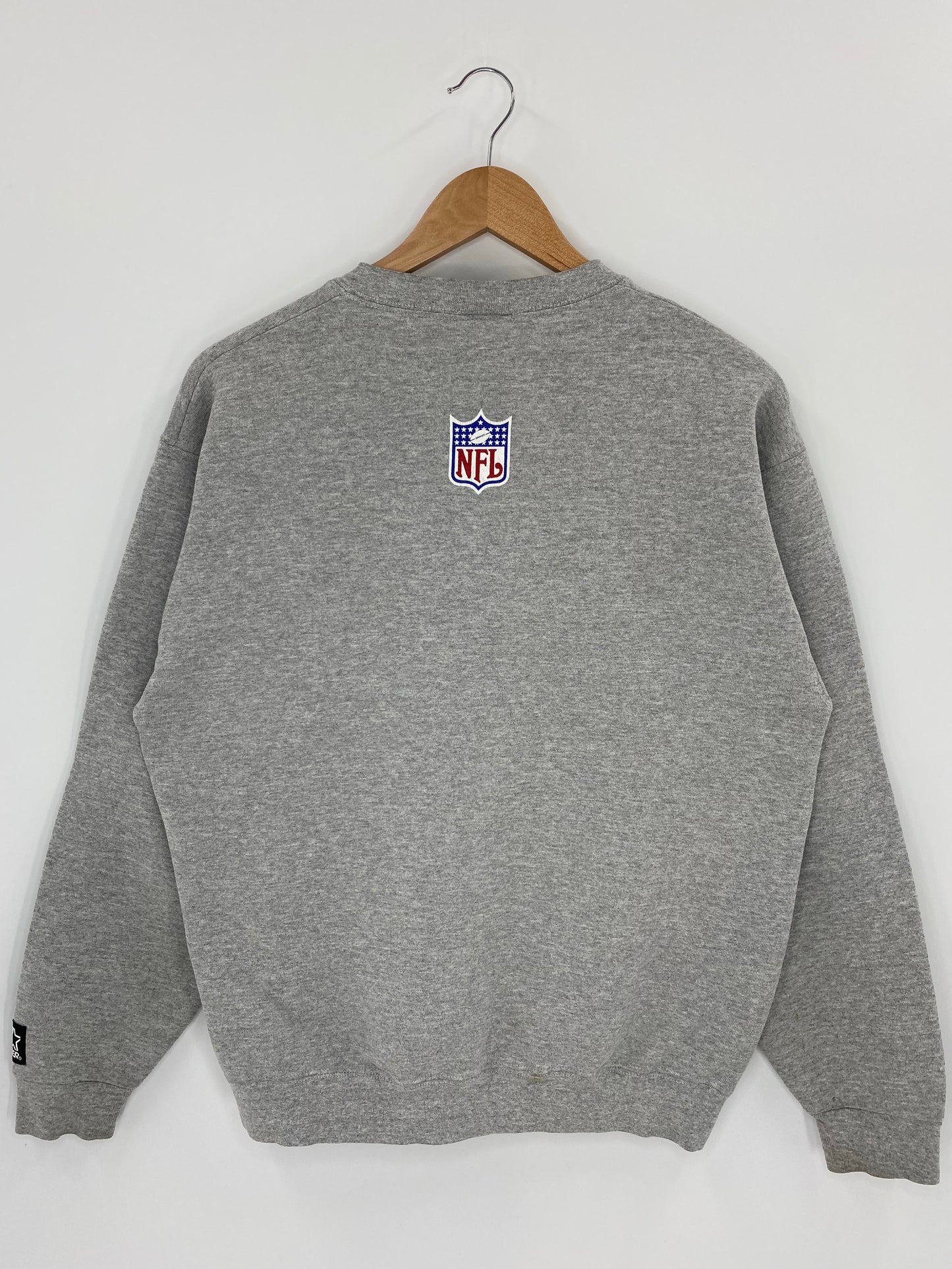 90’s STARTER x MINNESOTA VIKINGS Made in USA Size M Vintage NFL Sweat-Shirt / K6262