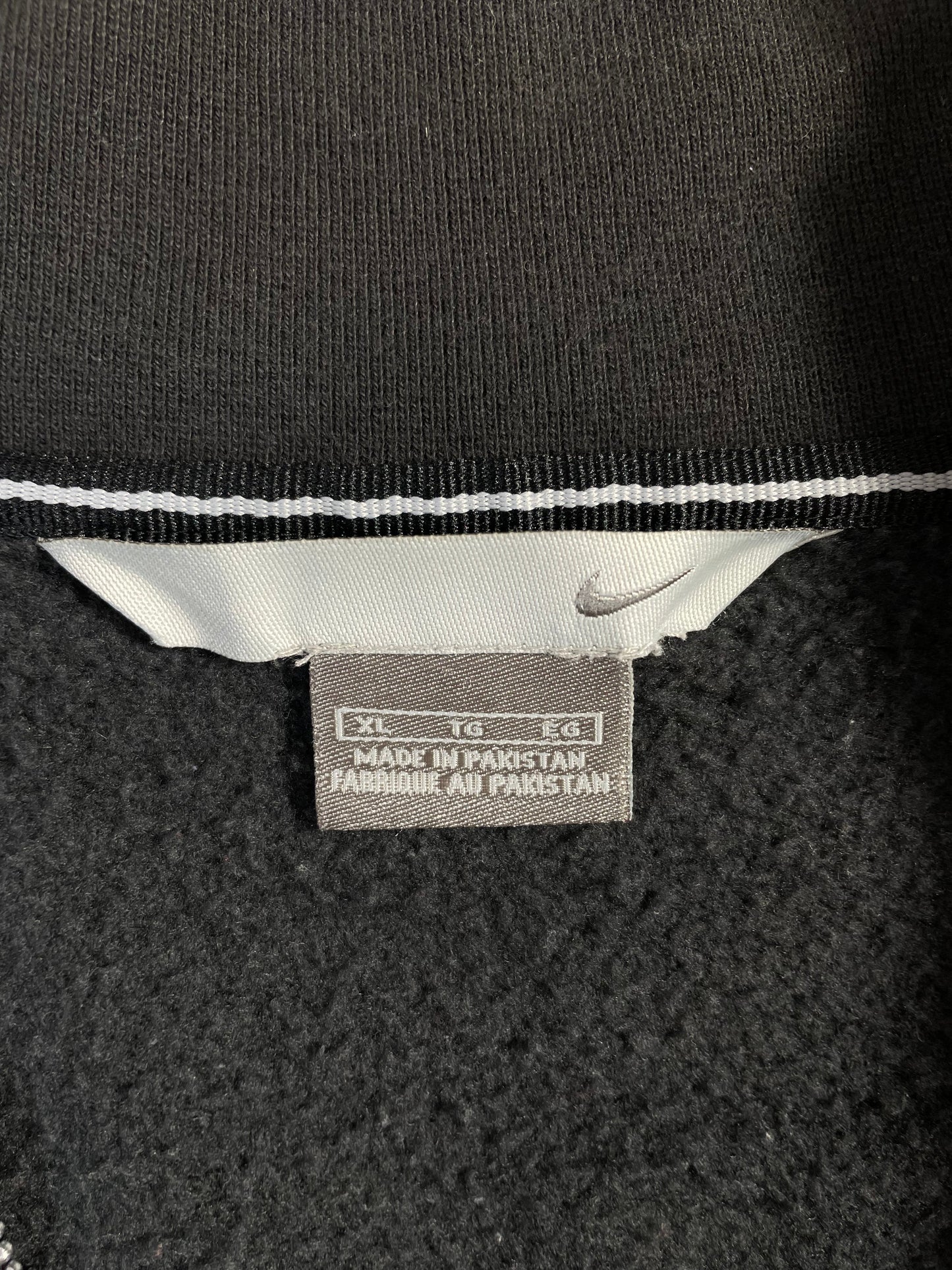 00' NIKE Size XL Vintage Half Zip-up Sweat-Shirt / E3301S