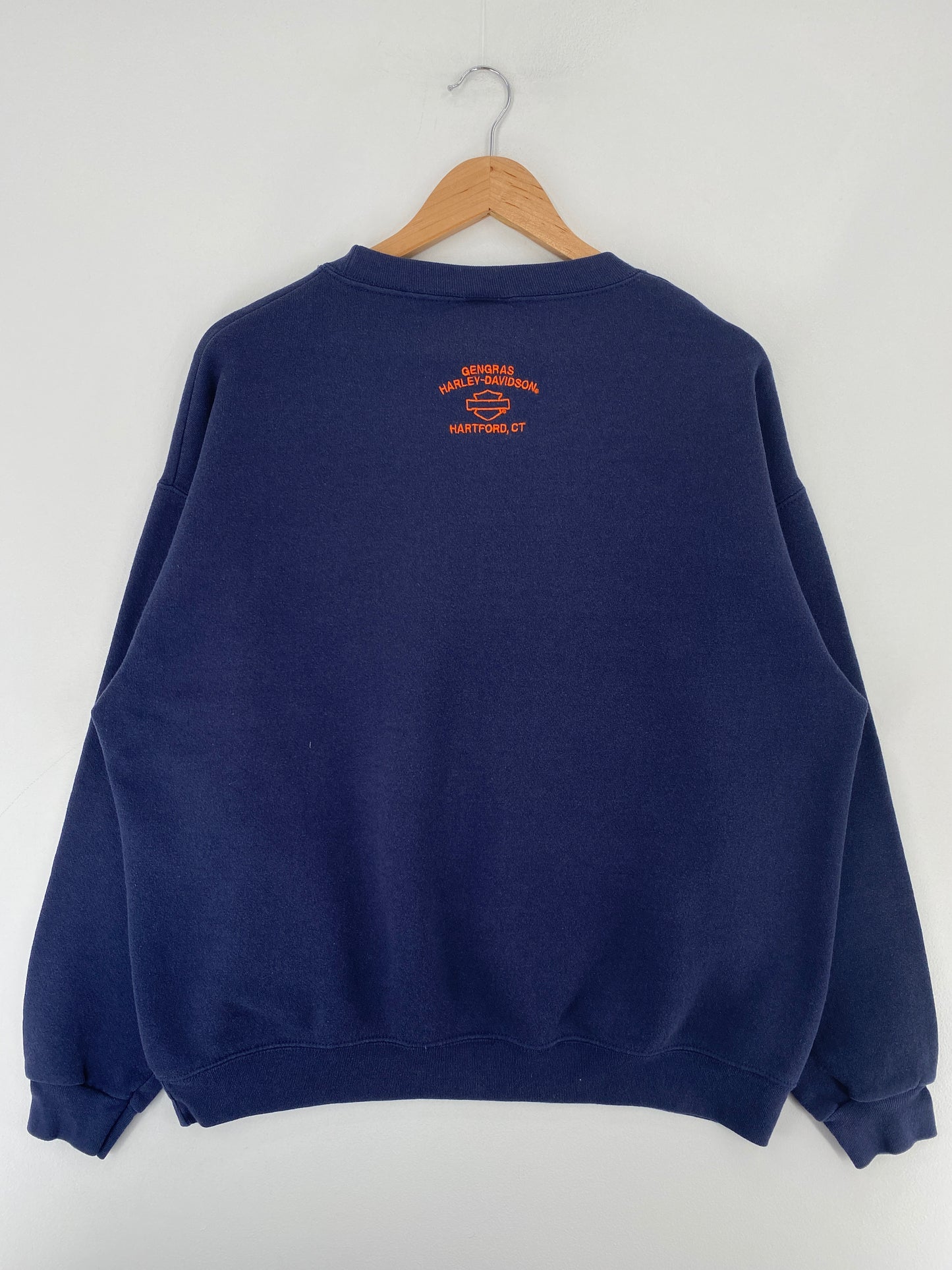 Vintage HARLEY DAVIDSON Size Approx.XL Vintage Sweat-shirt / E5998S