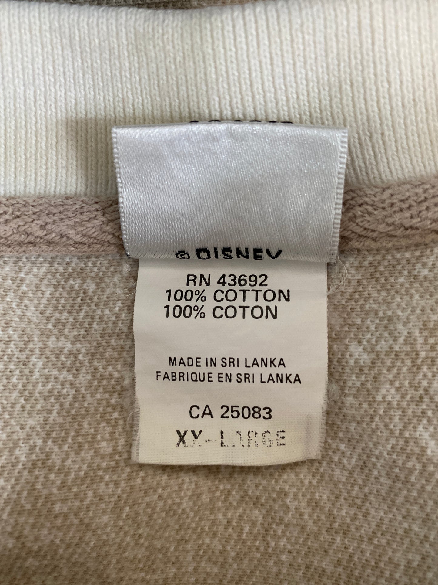 00' DISNEY MICKEY MOUSE Size XXL Vintage Polo Shirt / K2246