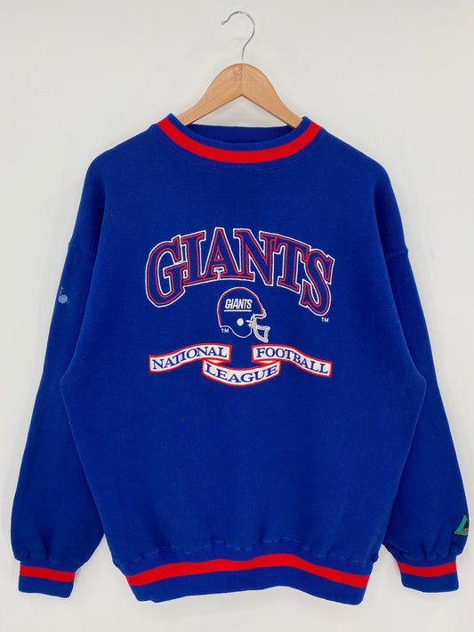 00' NEW YORK GIANTS Size L Vintage NFL Sweat-Shirt/ K7497