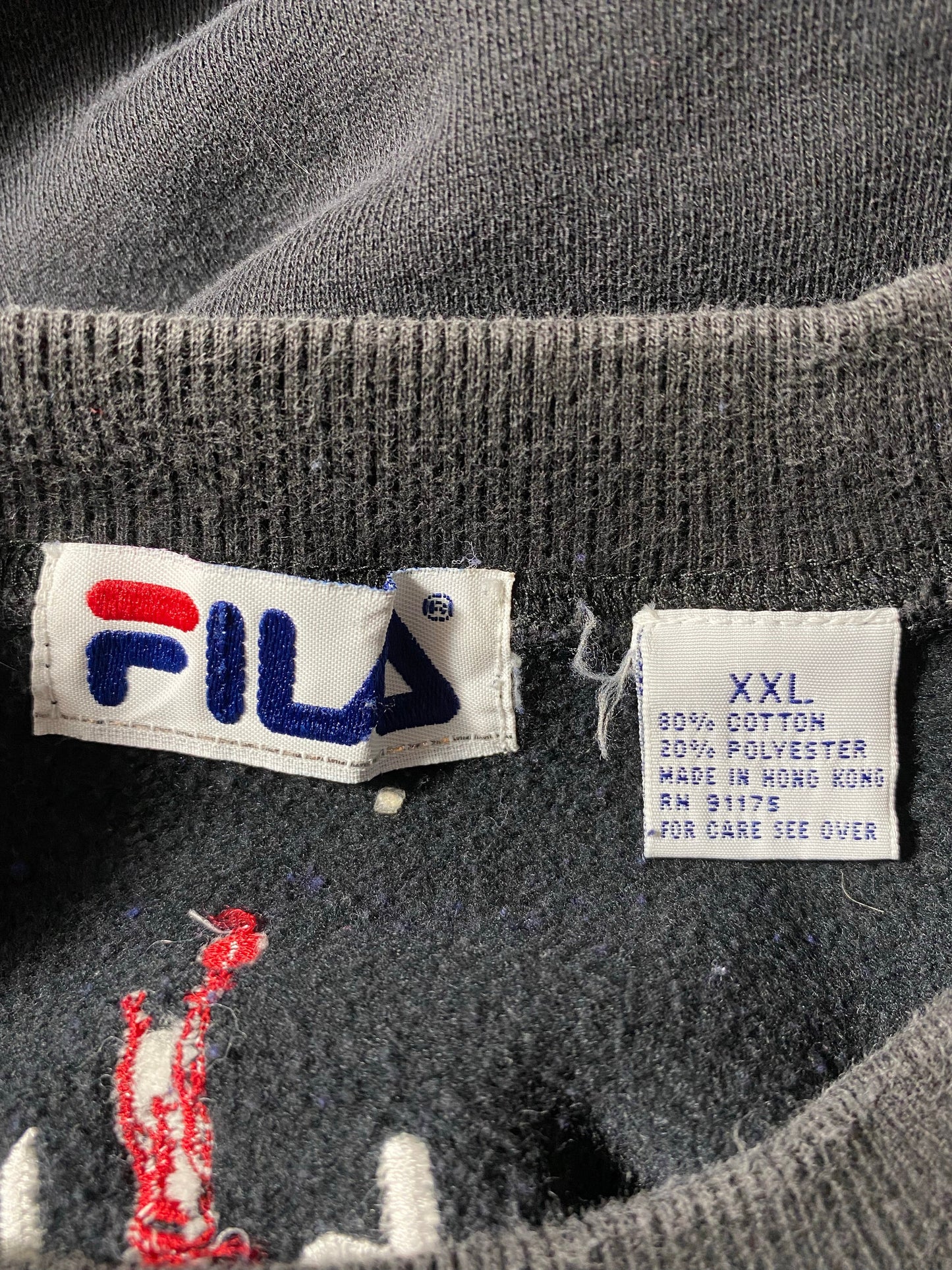 90’s FILA Size XXL Vintage Sweatshirt / G7342S