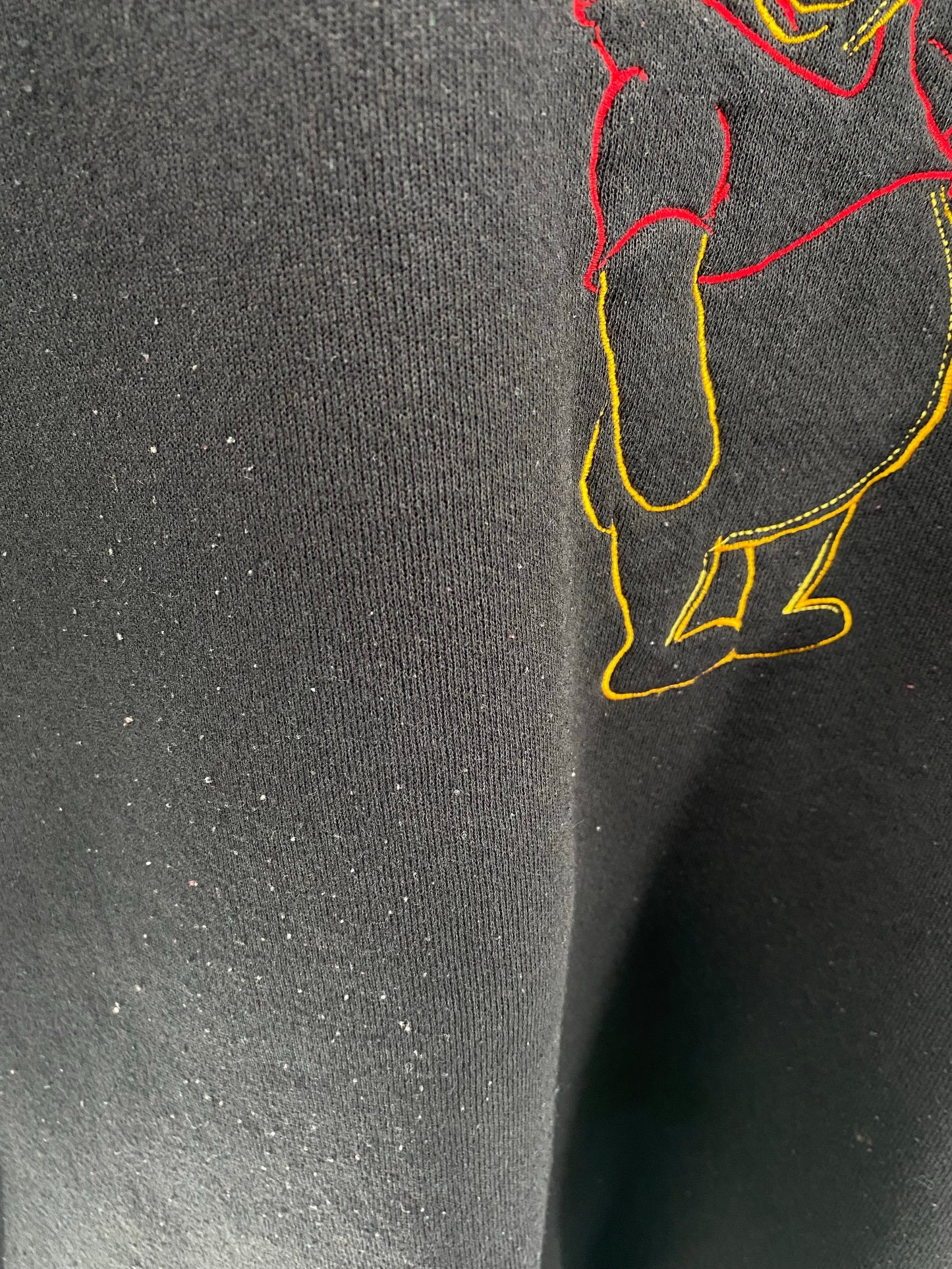 00’s DISNEY WINNIE THE POOH Made in USA Size XL Vintage Sweat-shirt / A5625