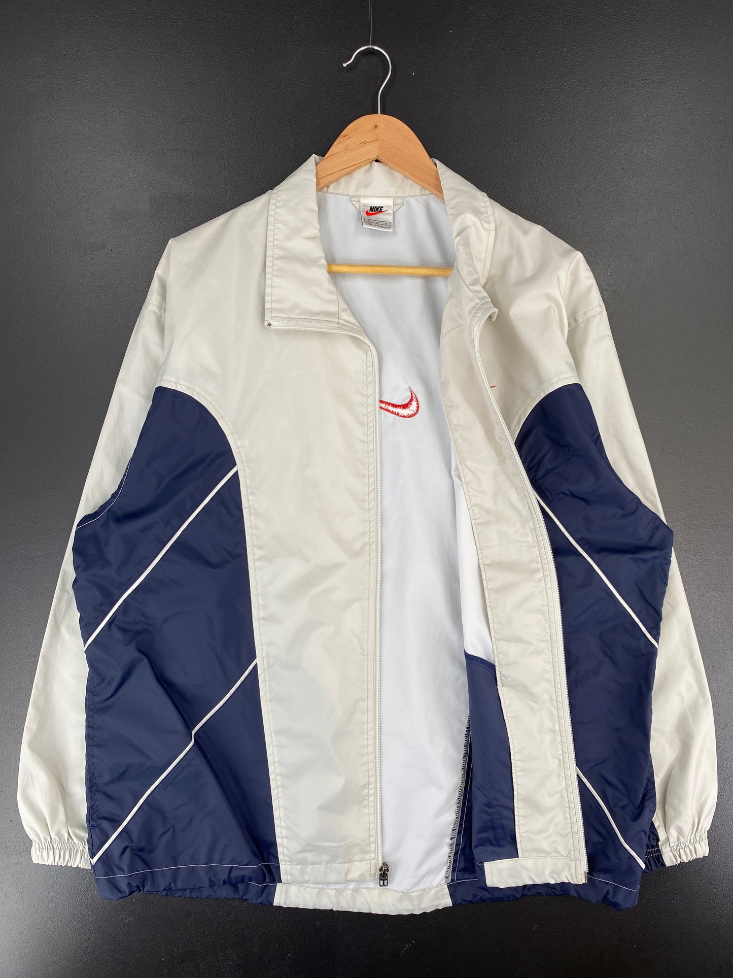 90's NIKE Size M Vintage Nylon Zip-Up Jacket / E5938J