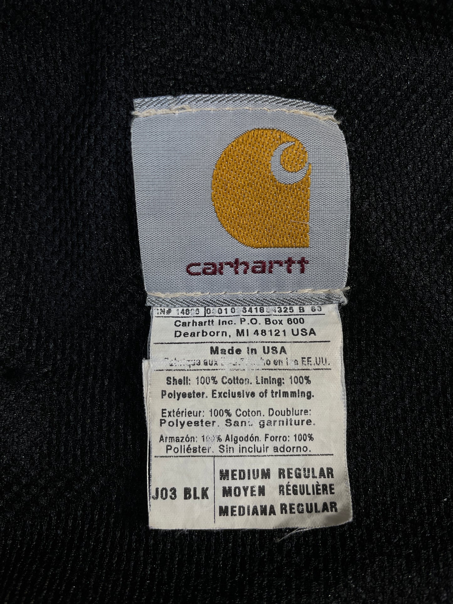 .Vintage CARHARTT Size M Duck Jacket / E4243J