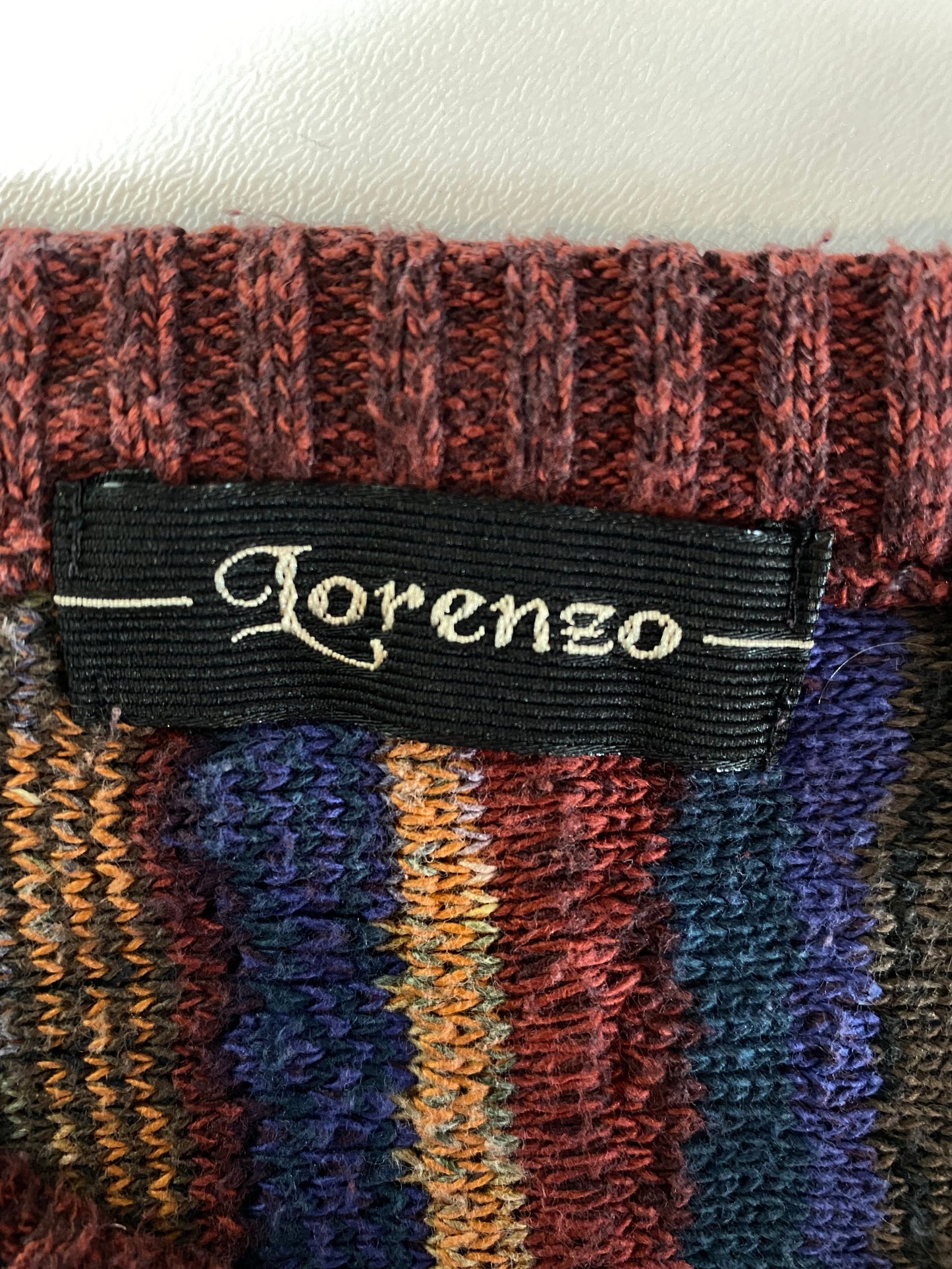 Vintage 3D COOGI- Style Approx. Size L Knit Sweater / K6989