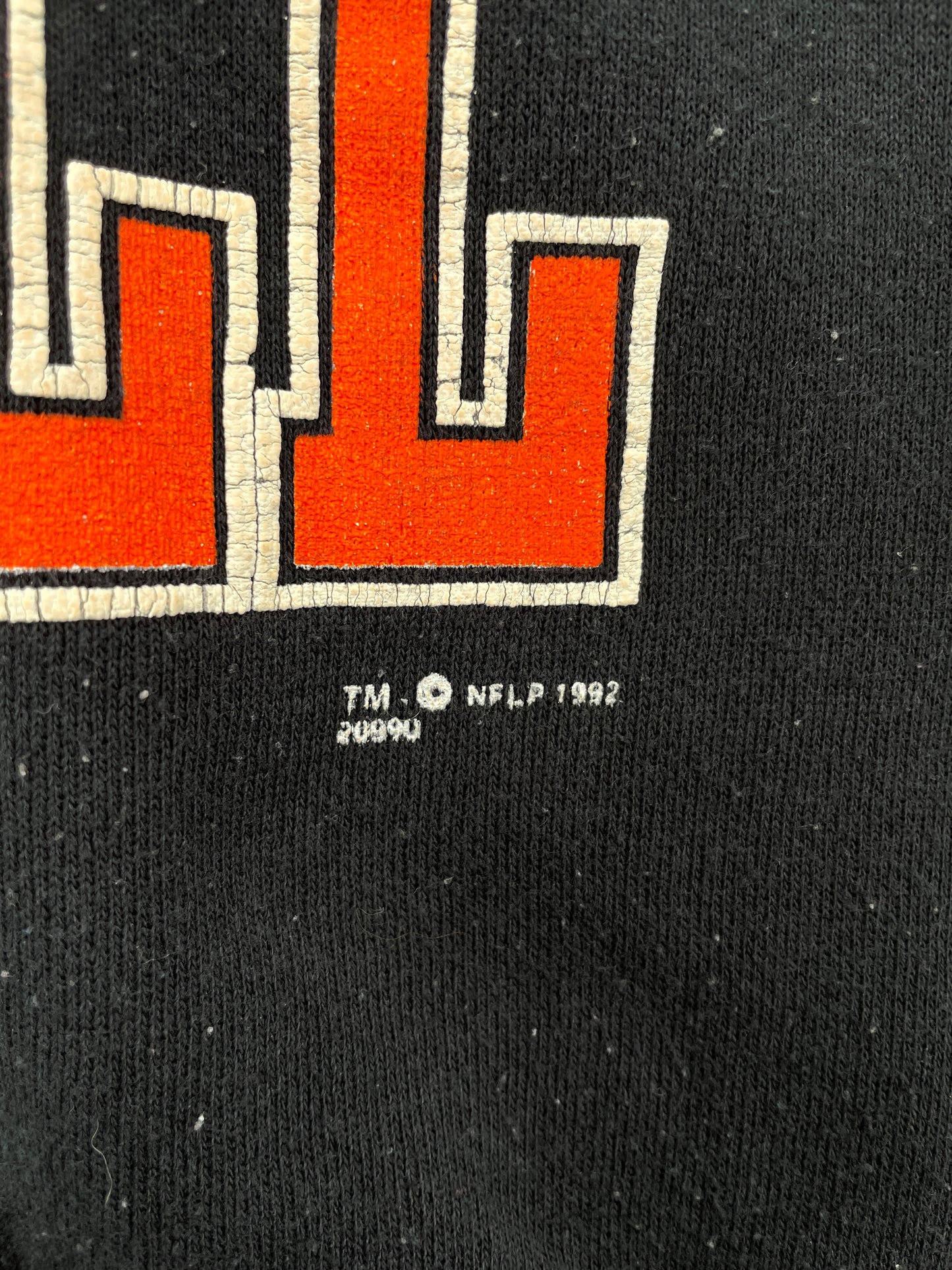 1992 CINCINNATI BENGALS Size XL Vintage NFL Sweat-Shirt / A6491