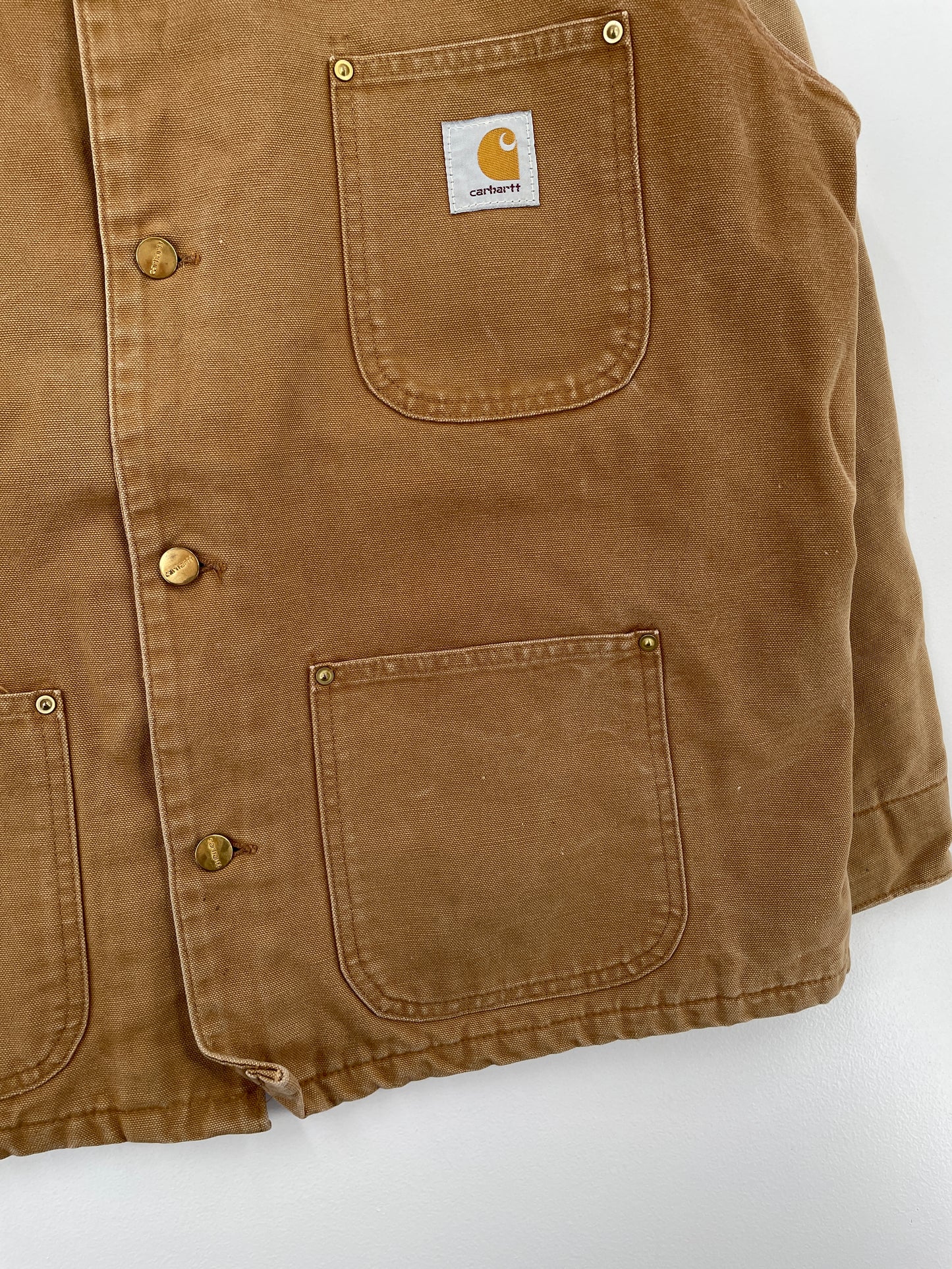 Vintage CARHARTT Size Approx.L Duck Jacket / A9107