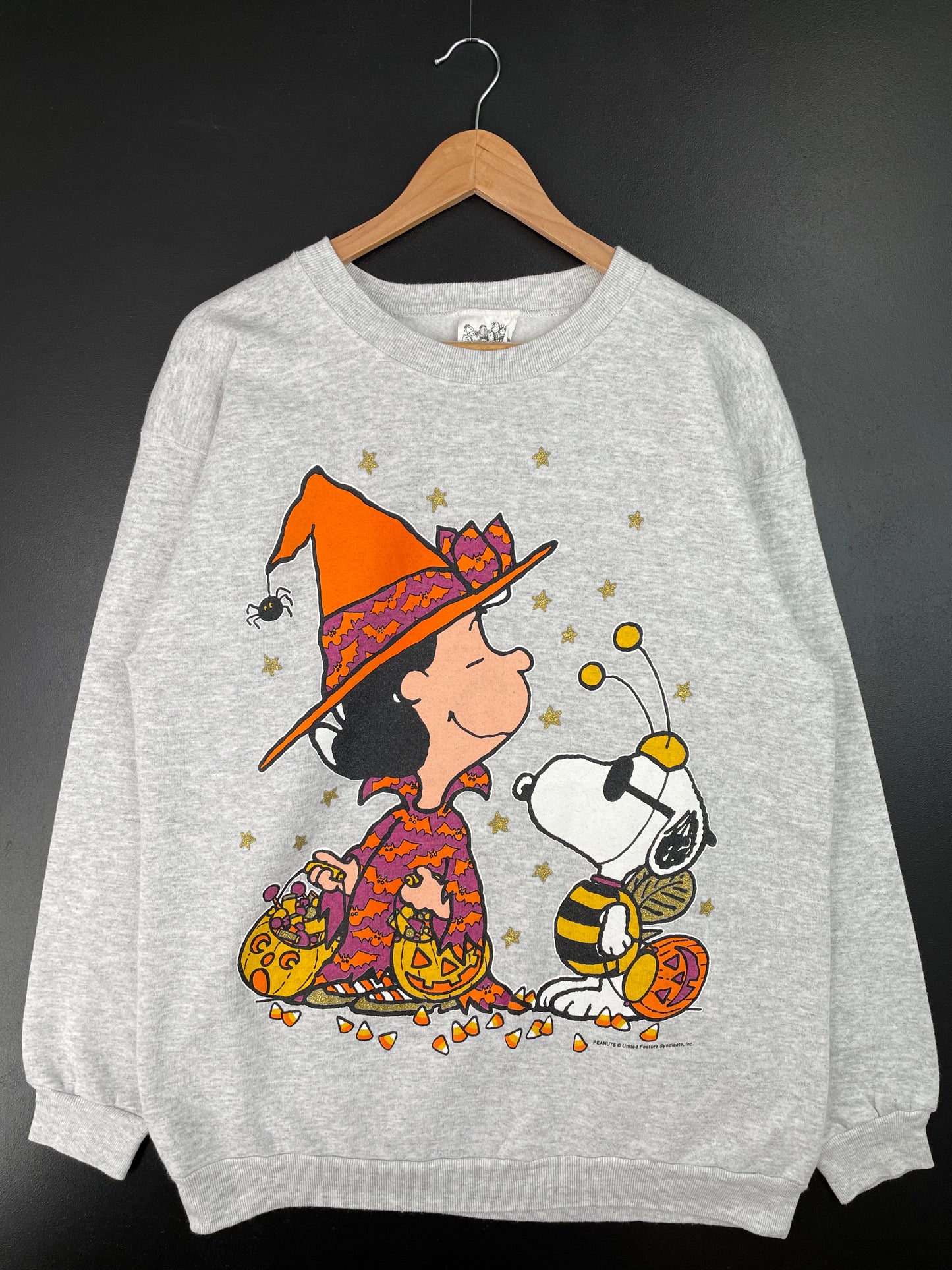 90’s SNOOPY HALLOWEEN Made in USA Size XL Vintage Sweat-shirt / A8106