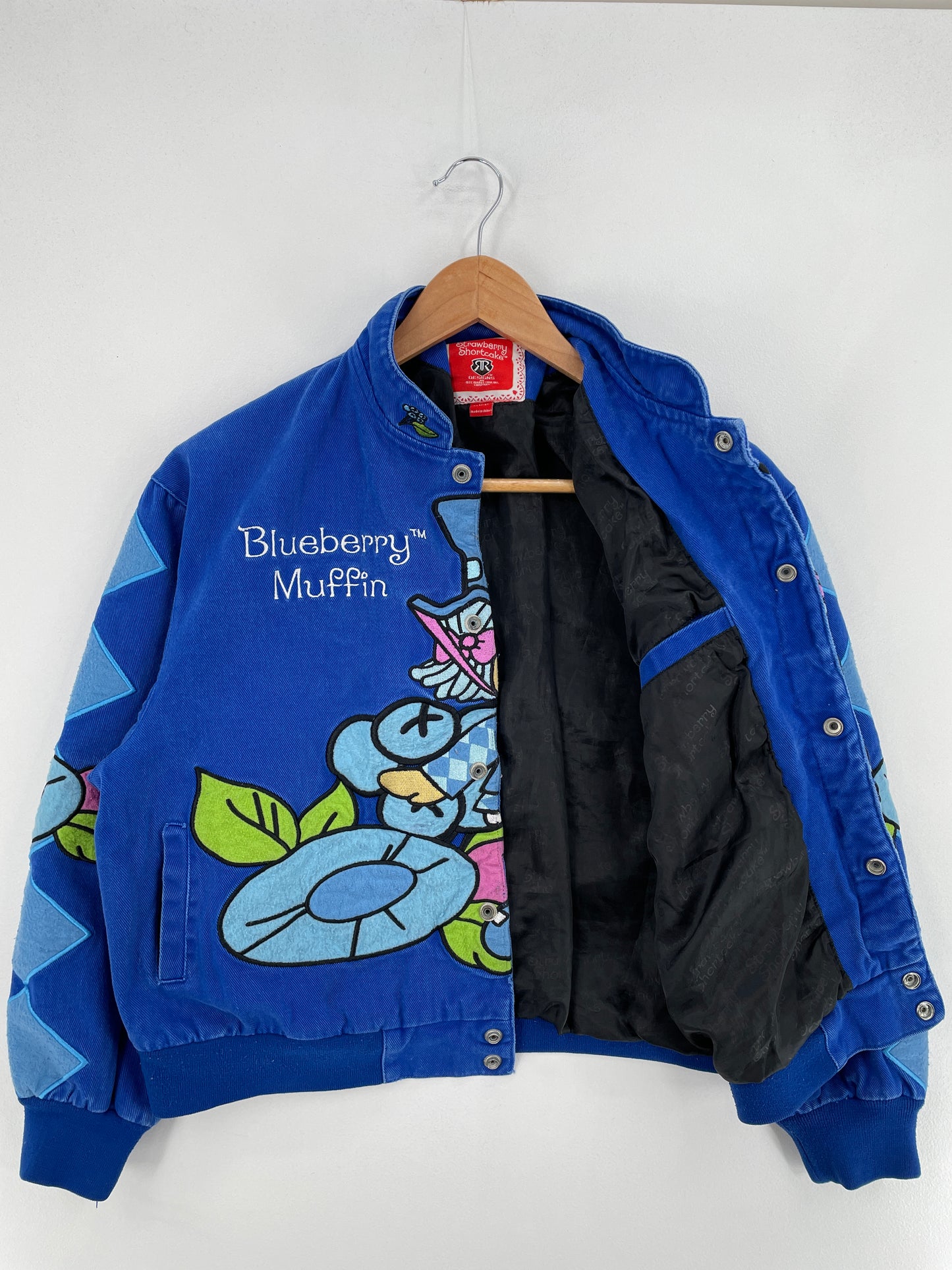 Vintage STRAWBERRY SHORTCAKE Size Kids.XXL Racing Jacket / E860