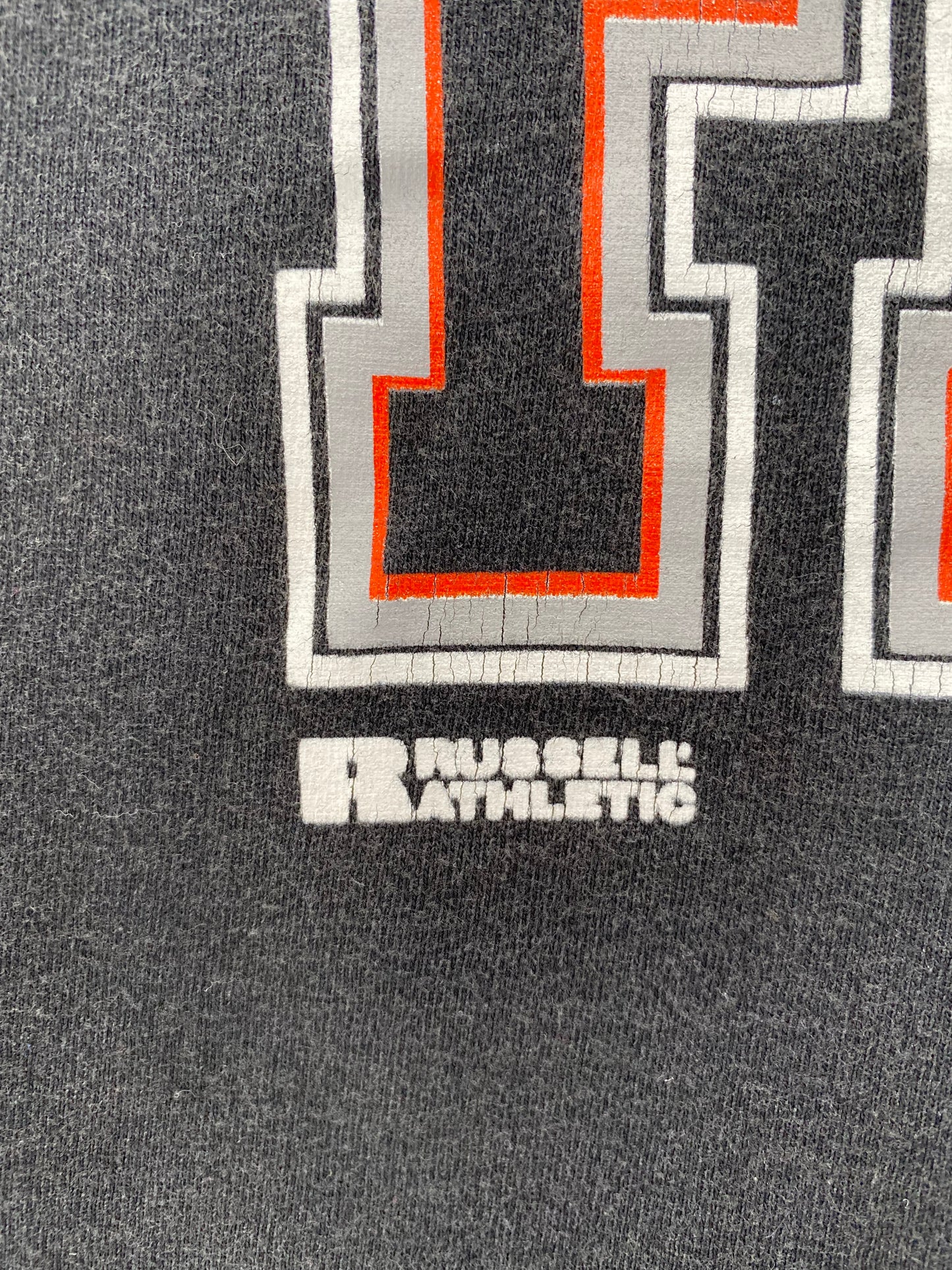 90’s RUSSELL x PHILADELPHIA FLYERS Made in USA Size XL Vintage NHL T-Shirts / K4832