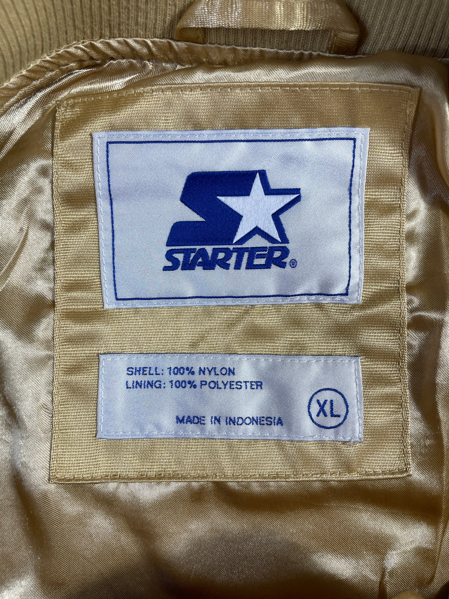 .90's STARTER x SAN FRANSISCO 49ERS Size XL Vintage NFL Nylon Jacket / A7335