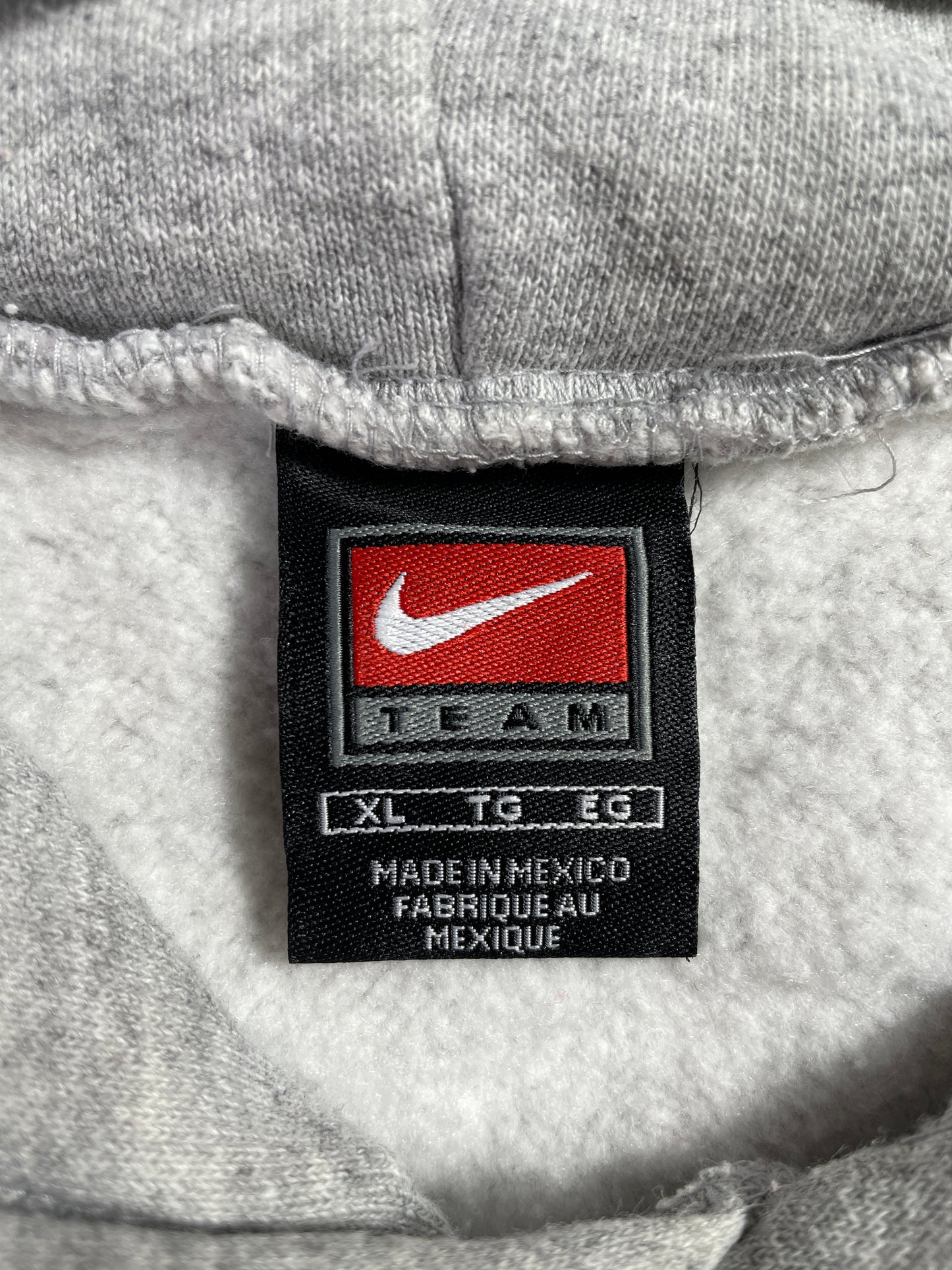 2002 NIKE x OHIO STATE Size XL Vintage College Hoodie Sweat shirt / E4372S
