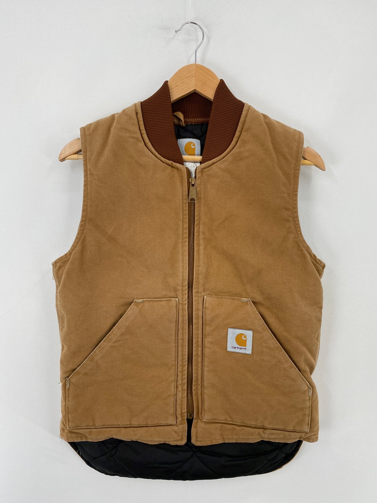 Vintage CARHARTT Made in USA Size S Vest / E3680J