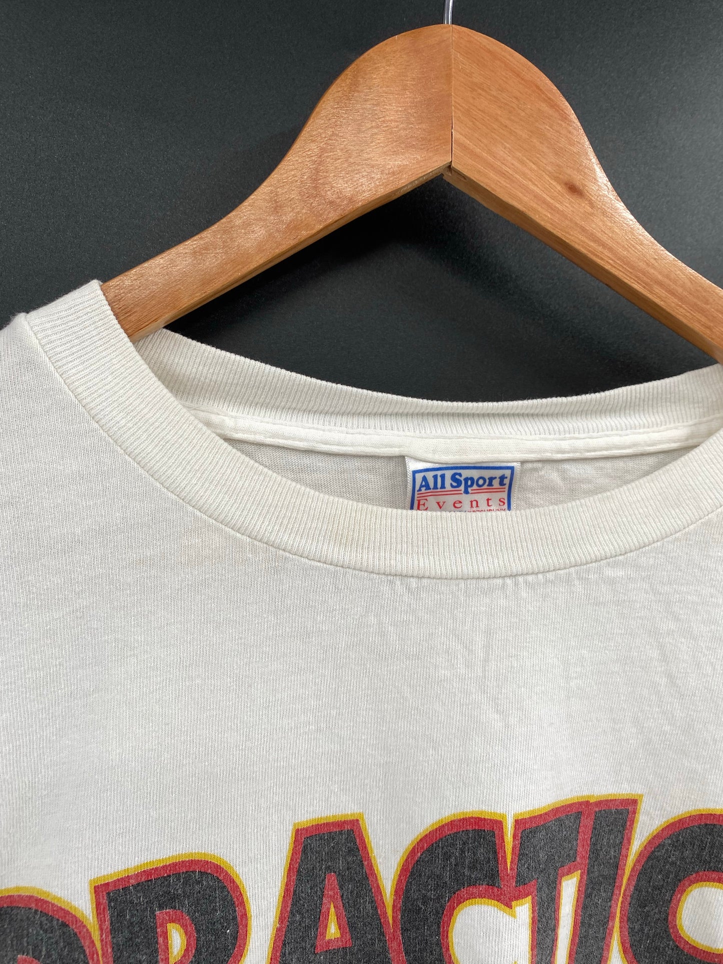 90’s PRACTICE SAFE SEX Size L Vintage T-Shirts / K4511