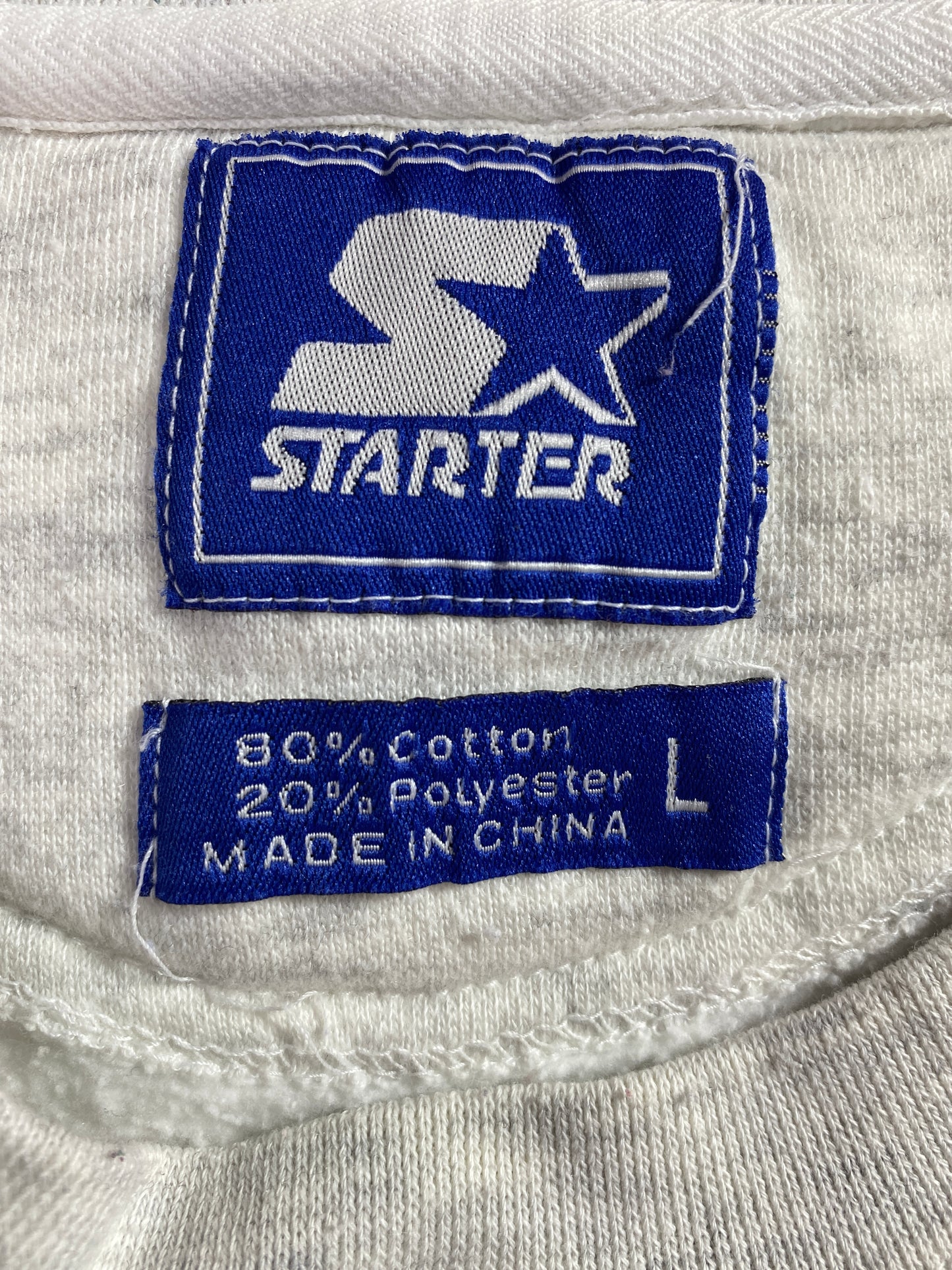 1993 STARTER x KANSAS CITY CHIEFS Size L Vintage NFL Sweat-Shirt / A6112