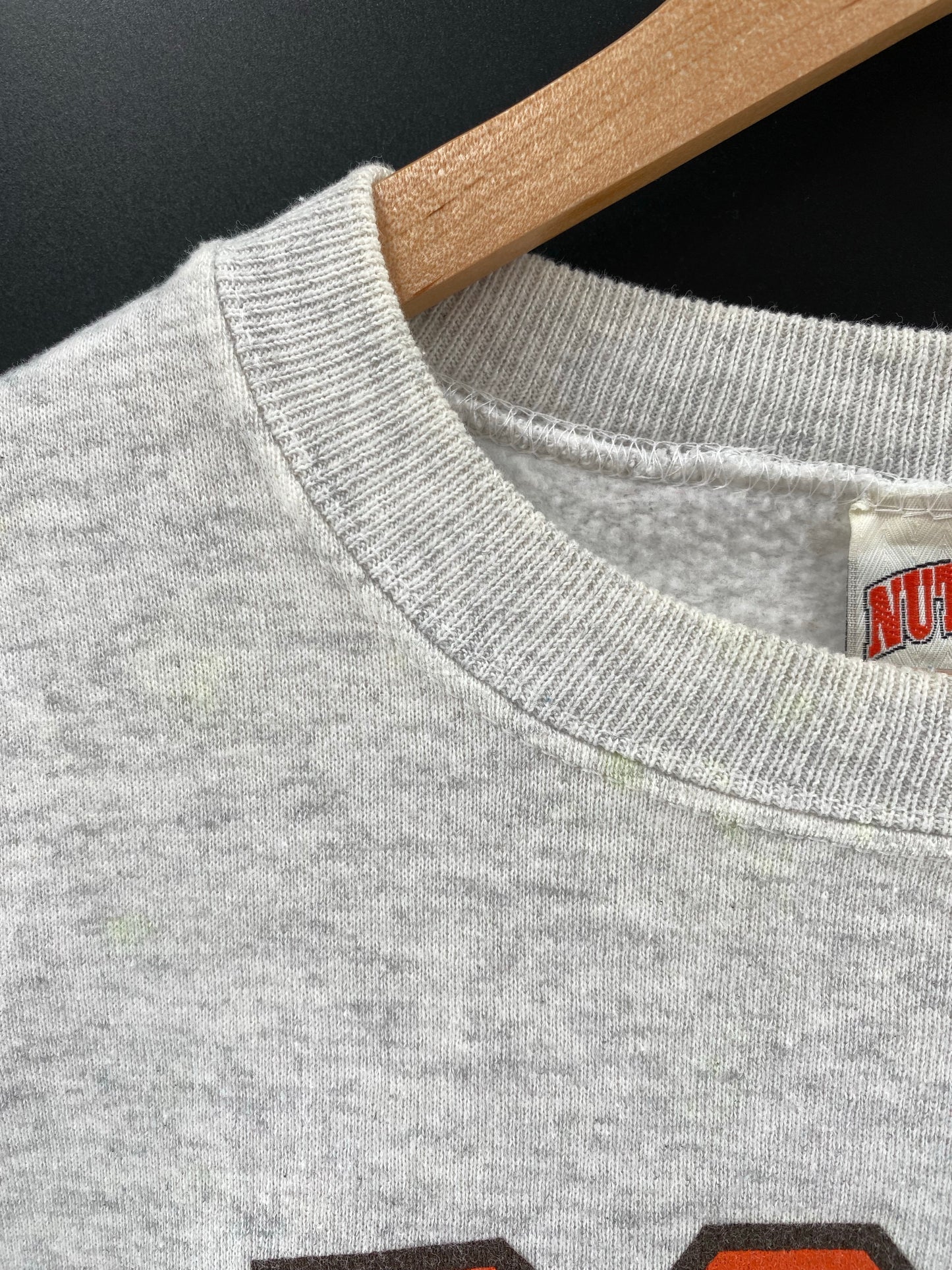 1995 CLEVELAND BROWNS Made in USA Size XL Vintage NFL Sweat - Shirt/ K6297