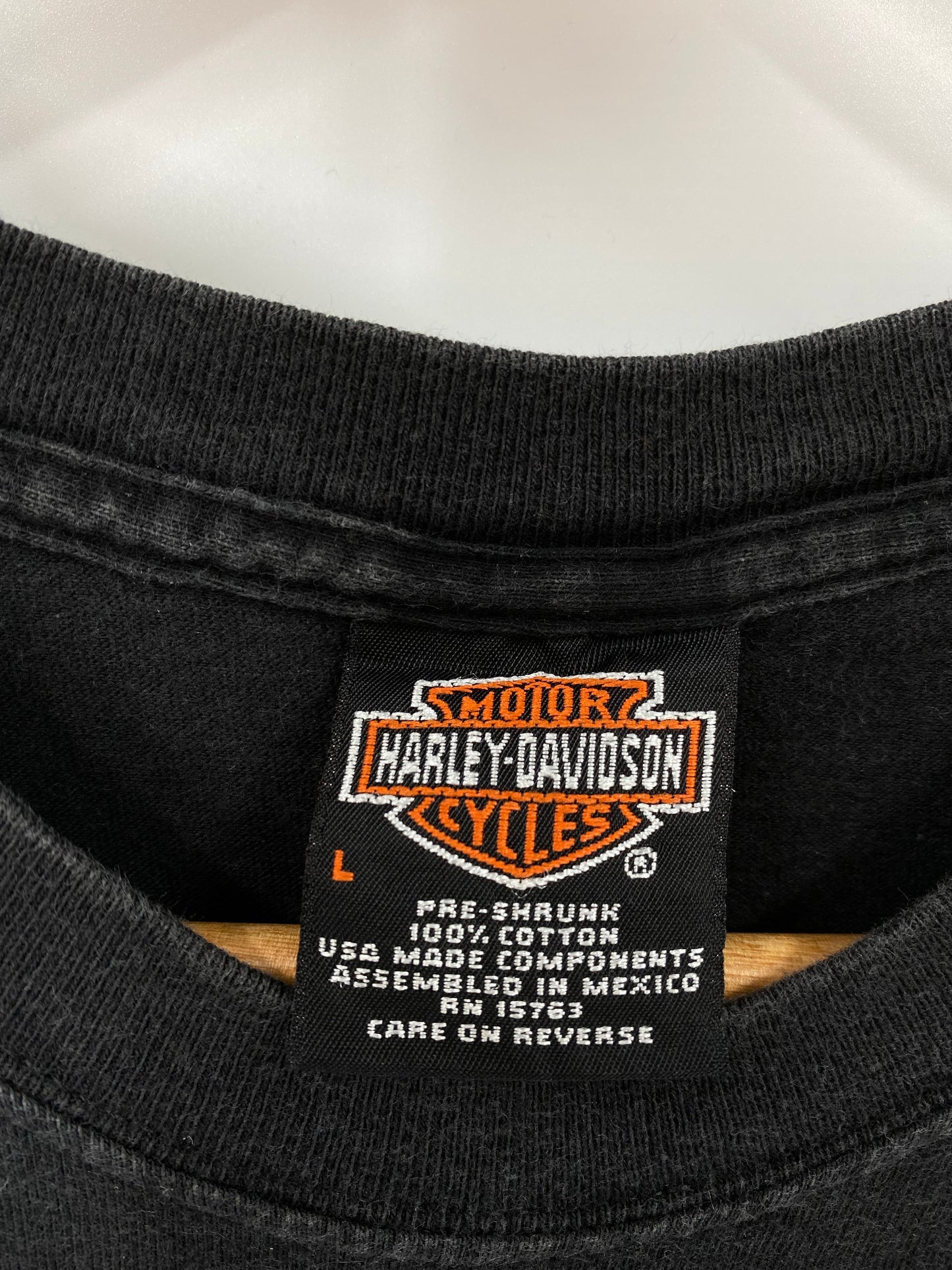 1998 HARLEY DAVIDSON Made in USA Size L Vintage T-Shirt / K4411