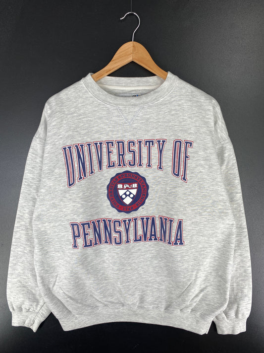 00' UNIVERSITY OF PENNSYLVANIA Size XL Vintage College Sweat-Shirt / A4950