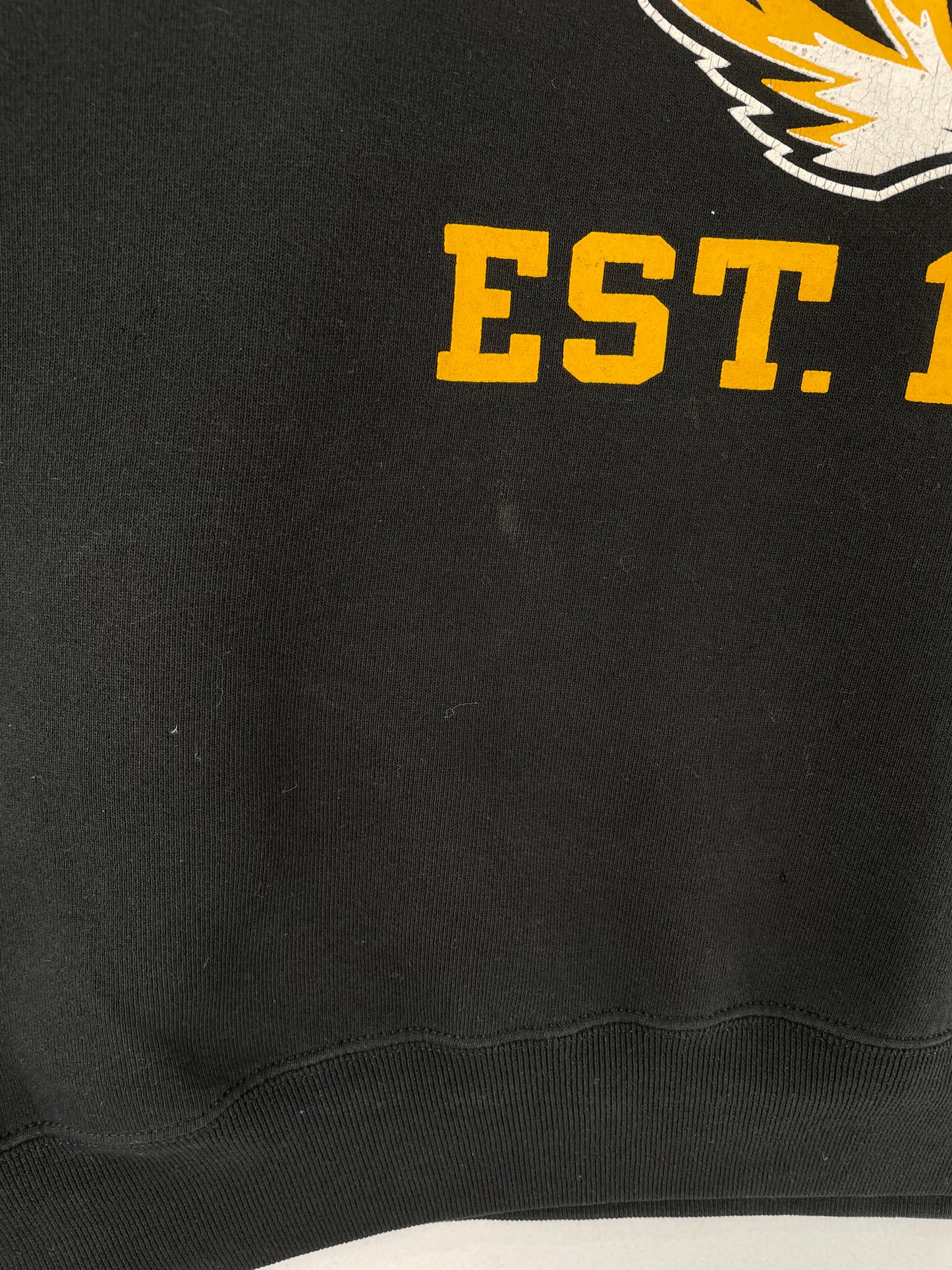 00' RUSSELL x MIZZOURI Size L Vintage College Sweat-Shirt / E6240S