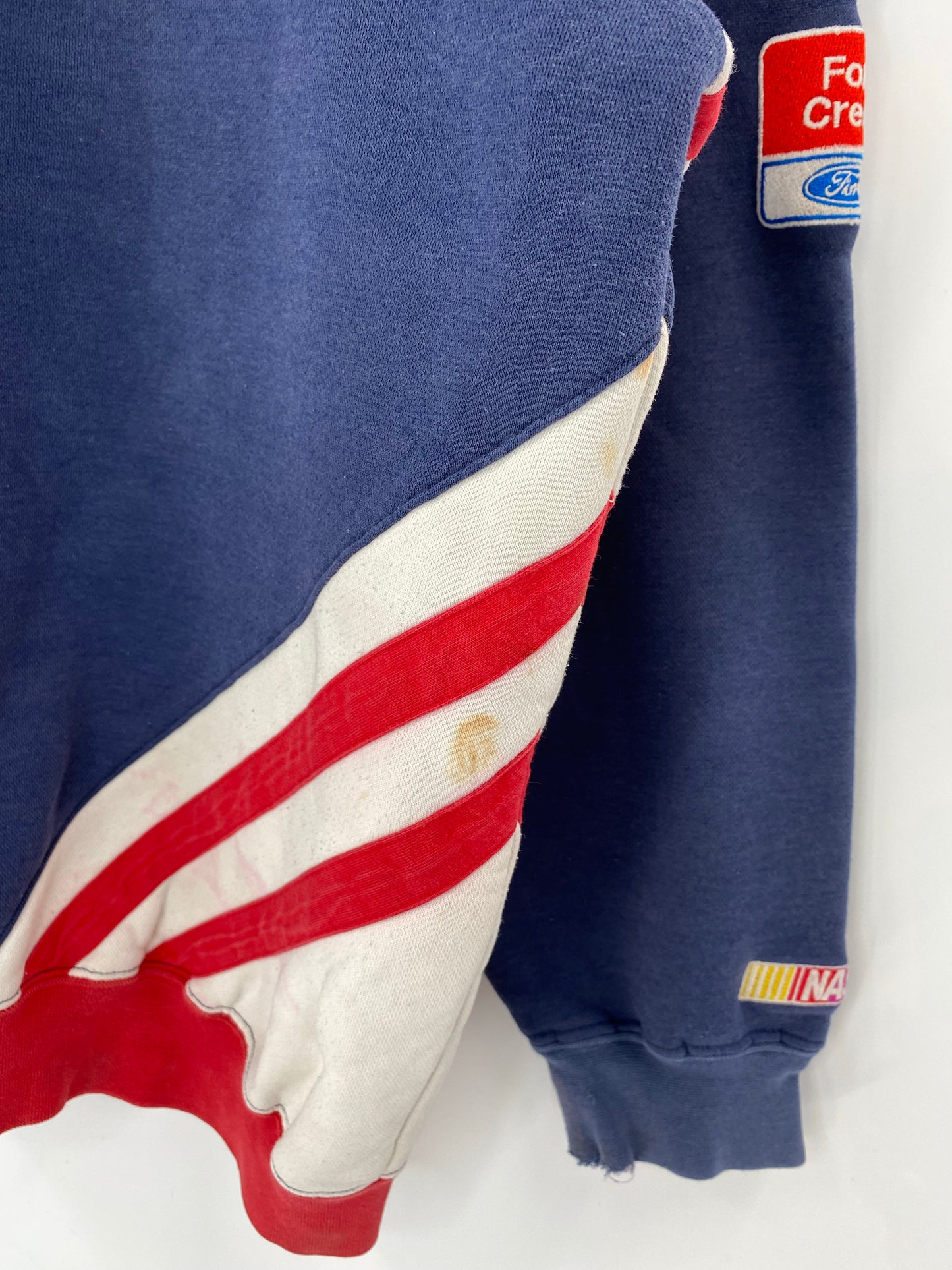 Vintage NASCAR DALE QUALITY CARE Size XL Racing Sweat- Shirts / K4911