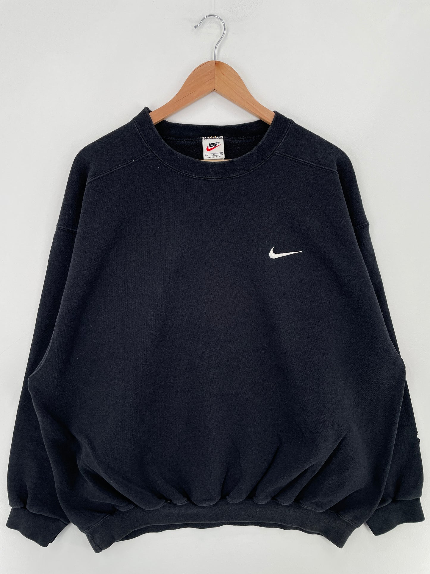 90's NIKE MINI SWOOSH Made in USA Size XL Vintage Sweat-shirt / E3960S