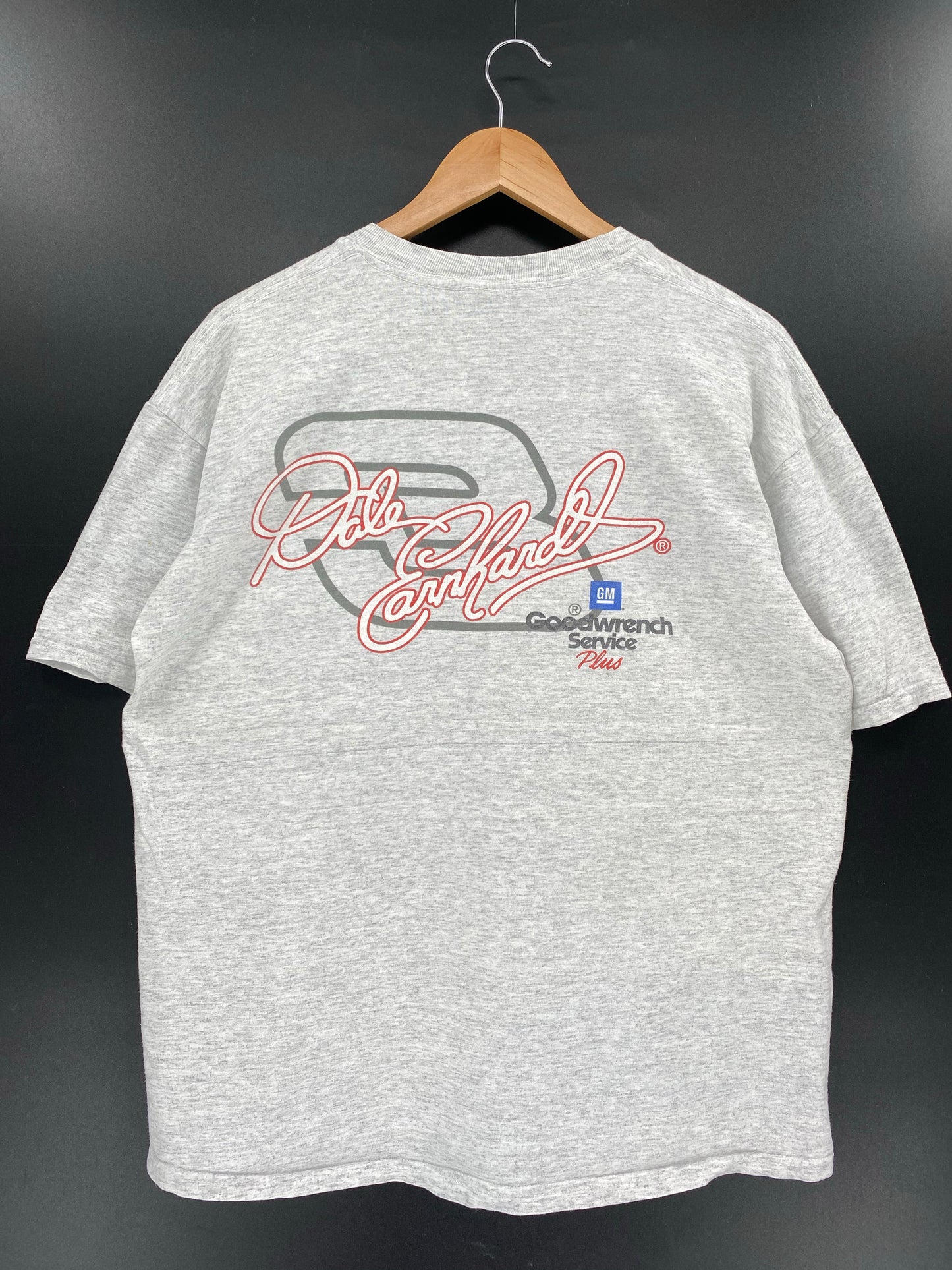 Vintage NASCAR DALE EARNHARDT Size L Racing T-Shirt / K6221