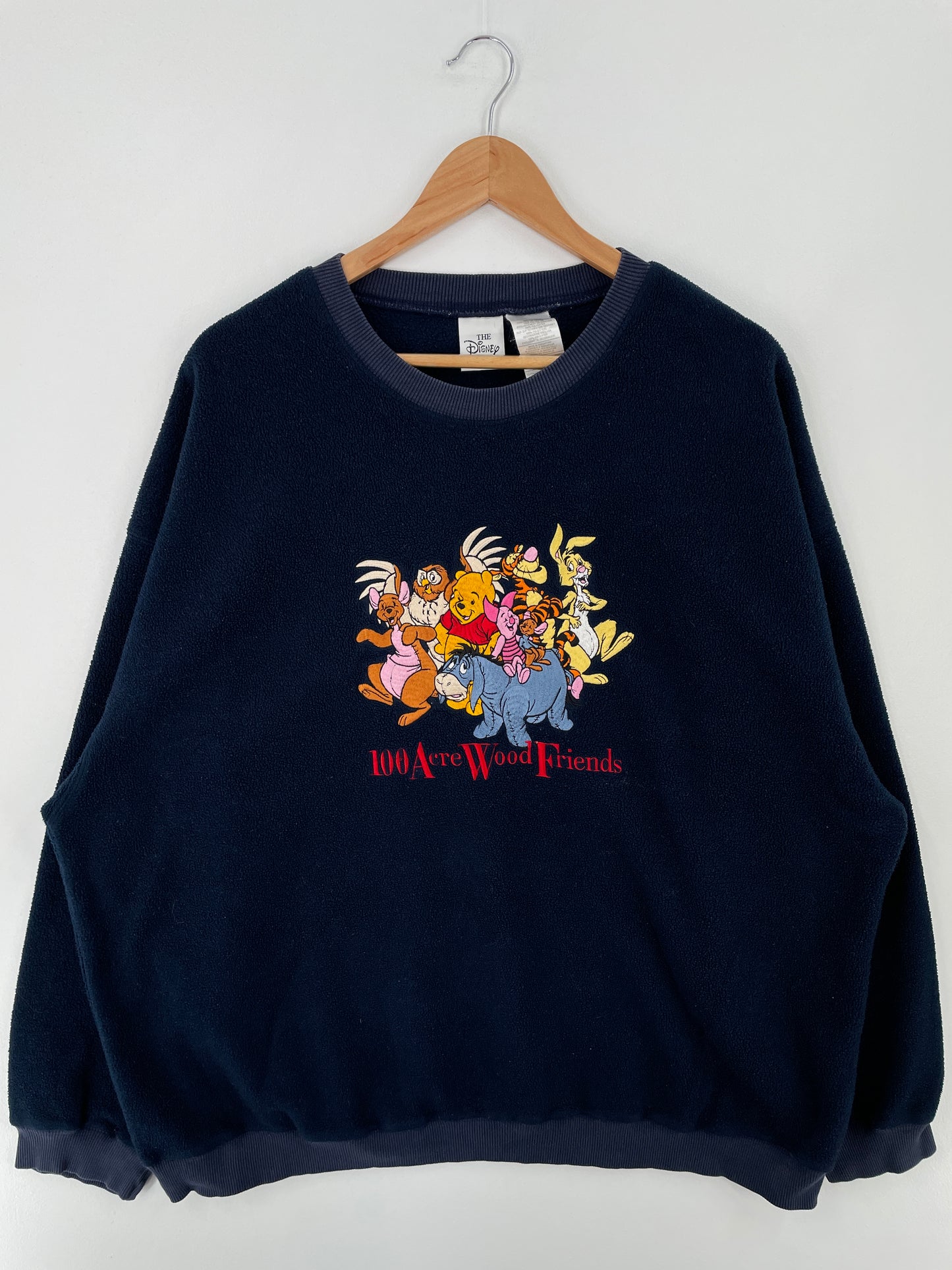 Vintage DISNEY WINNIE THE POOH Size XL Vintage Fleece / A9457