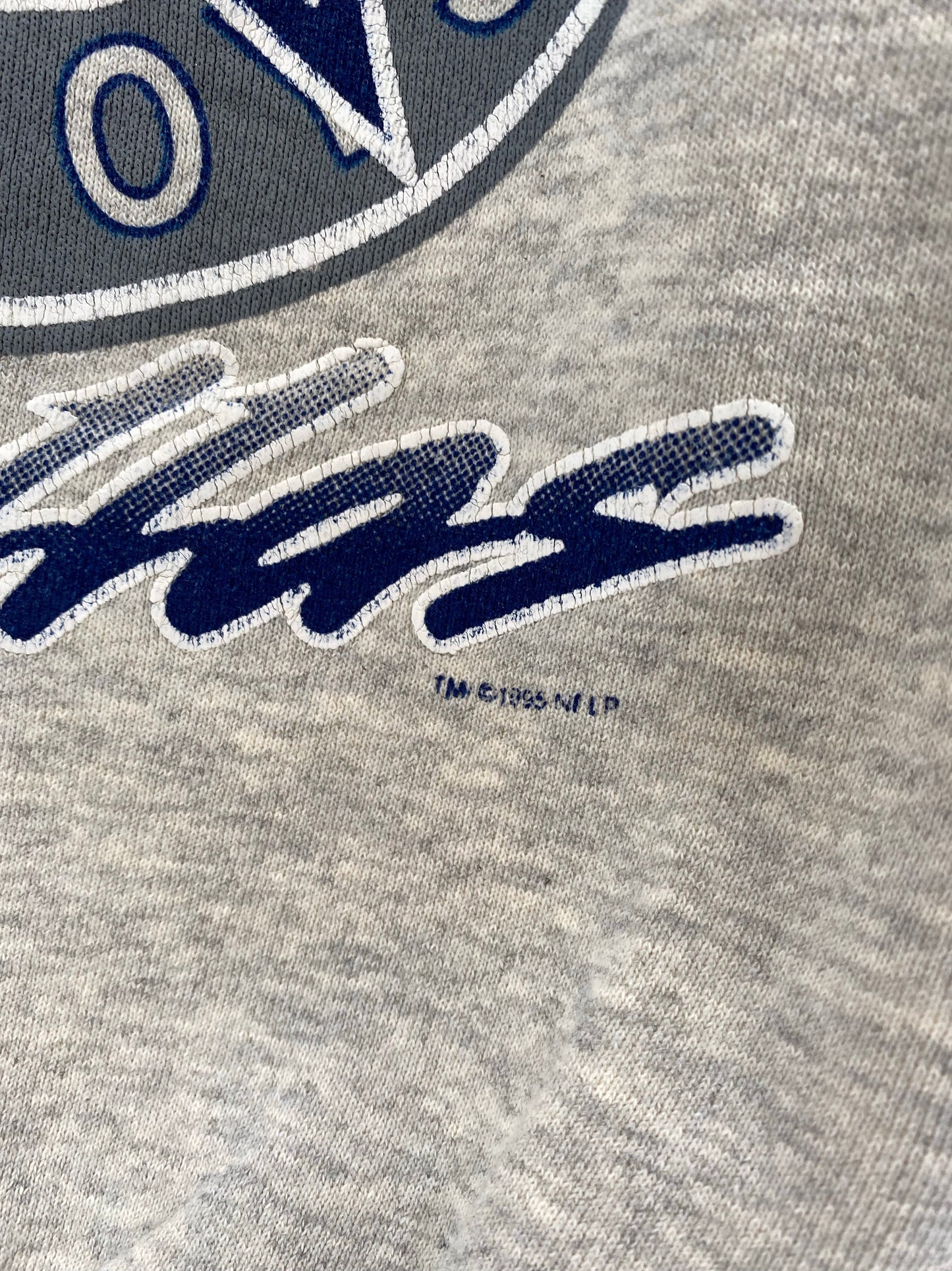 1995 DALLAS COWBOYS Made in USA Size XL Vintage NFL Sweat-Shirt / K4169