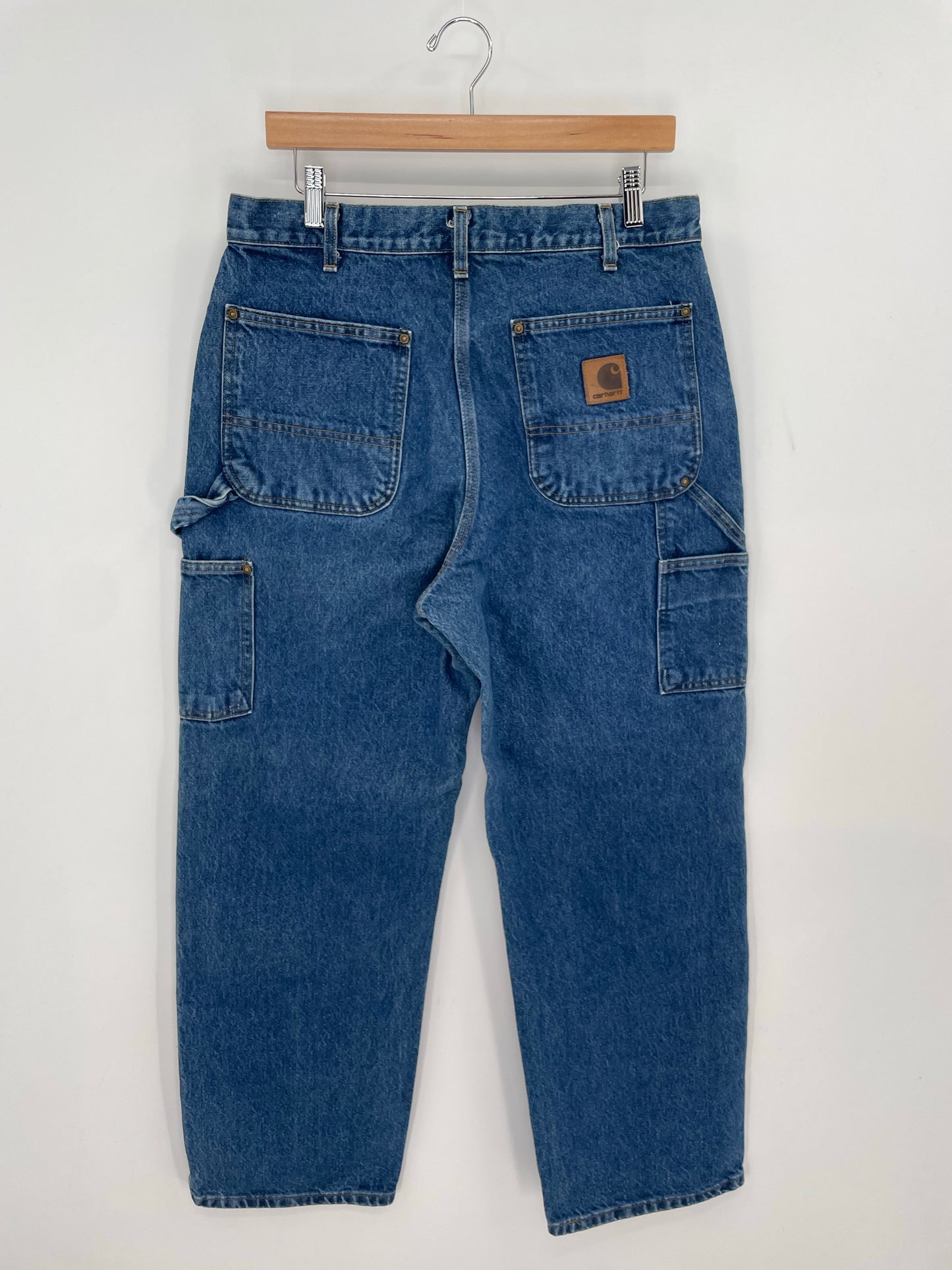Vintage CARHARTT Size W32xL30 Double Knee Duck Pants / K9057