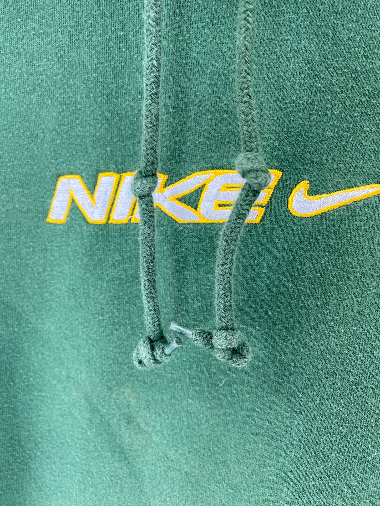 00' NIKE Size L Vintage Hoodie Sweat-Shirt / K4932