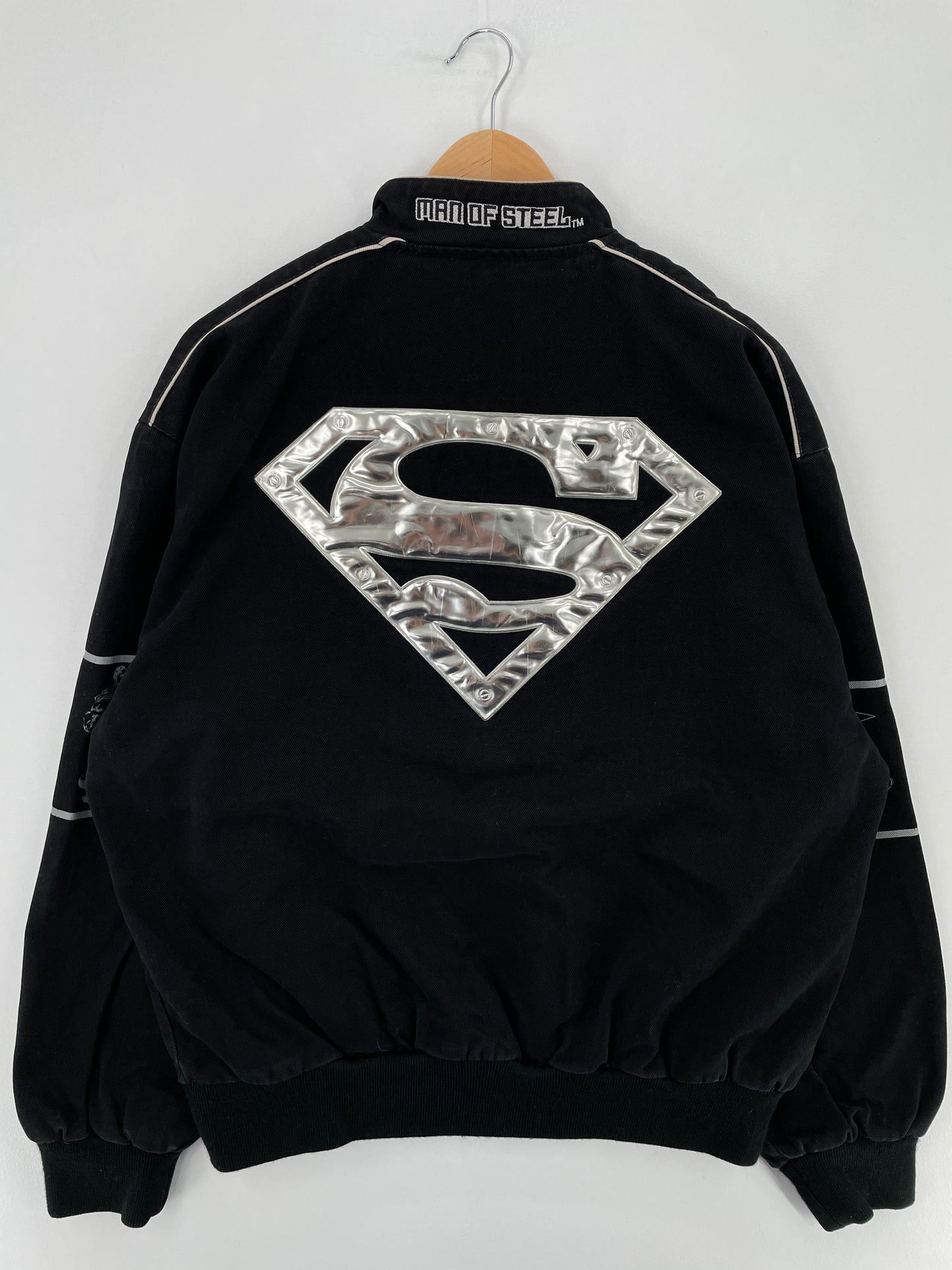 .2003 MARVEL SUPERMAN  Size M Vintage Racing jacket / E1959J