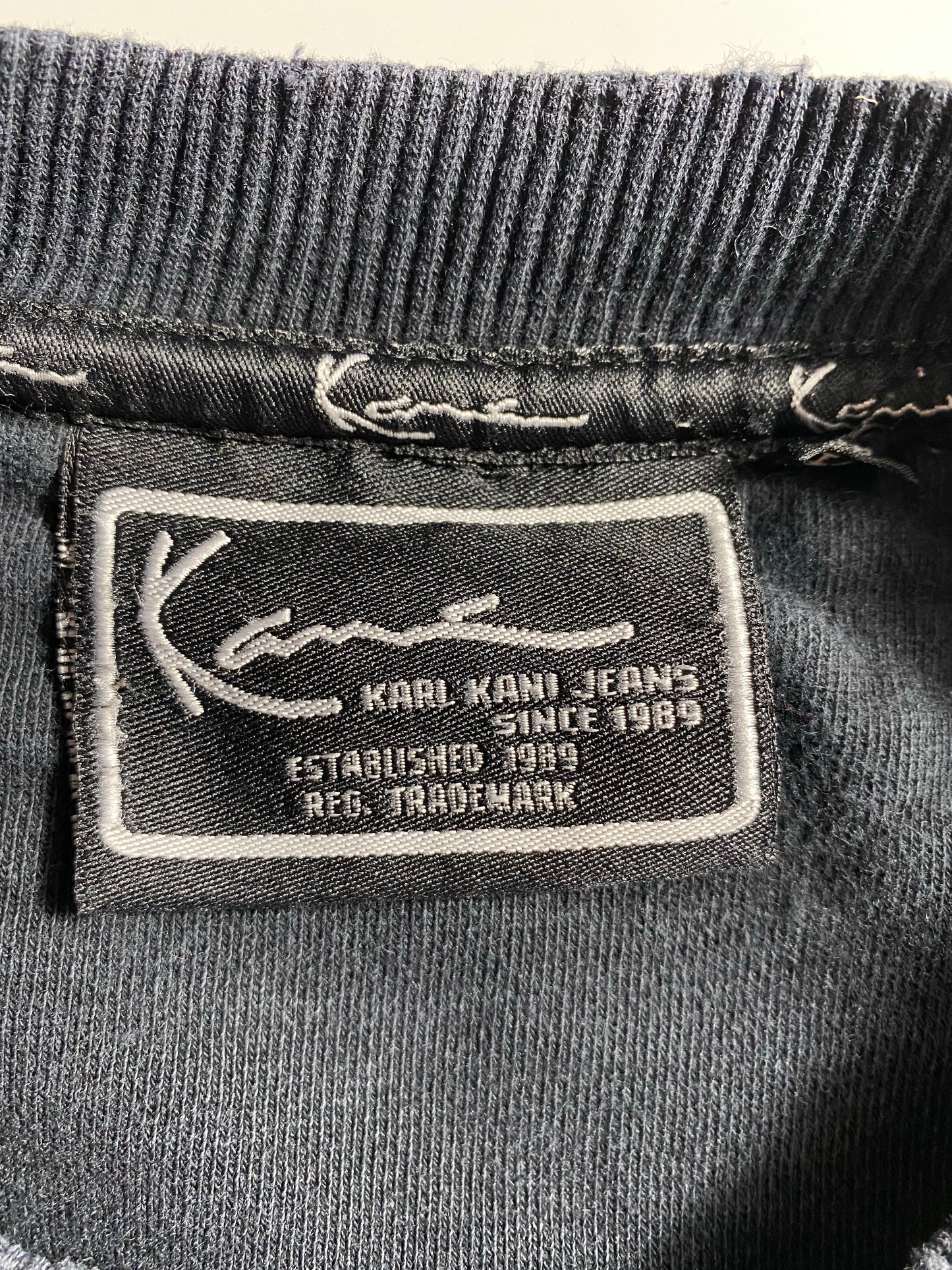 Vintage KARL KANI JEANS Size L Sweat-shirt / K6117