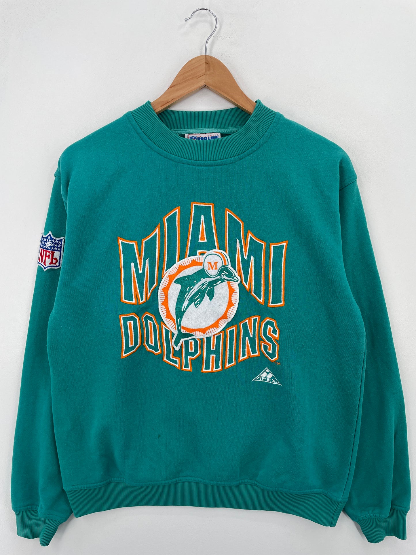 Vintage MIAMI DOLPHINS Size M NFL Sweat-Shirt / A7818