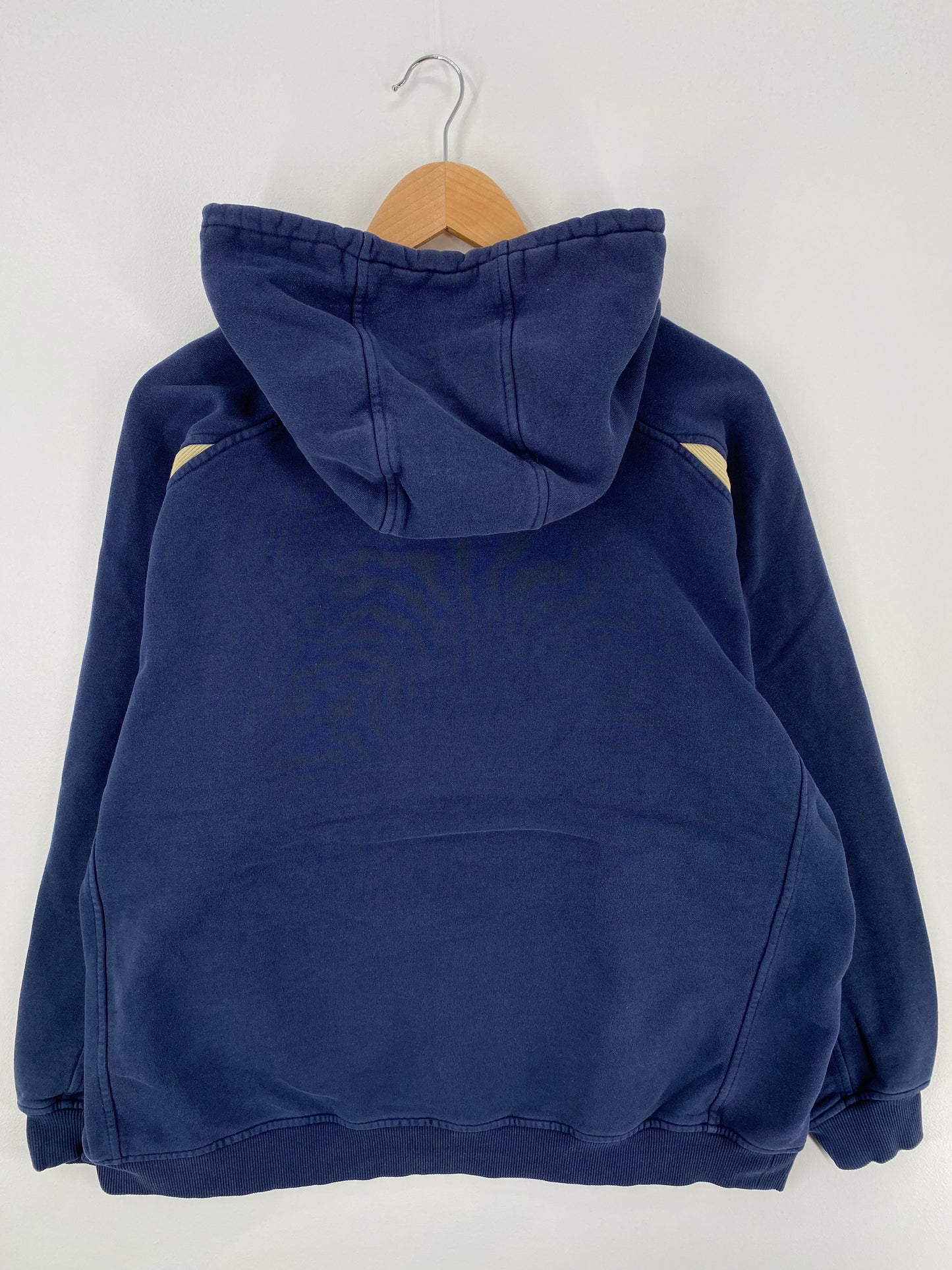 00' NIKE NAVY Size L Vintage College Hoodie Sweat-Shirts/ A811