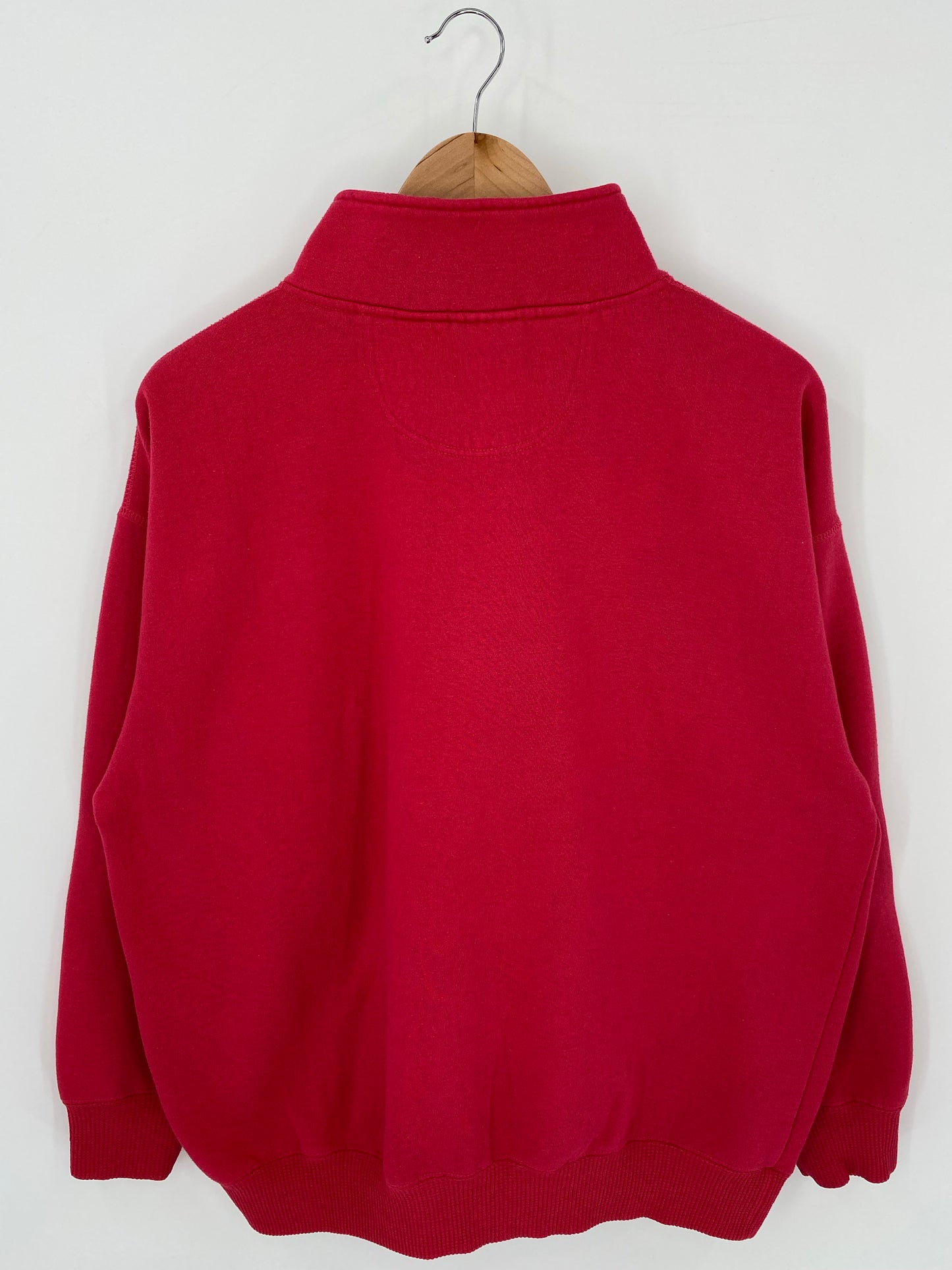 Vintage DISNEY POOH Size XL Half Zip-up Sweat-shirt / K8011