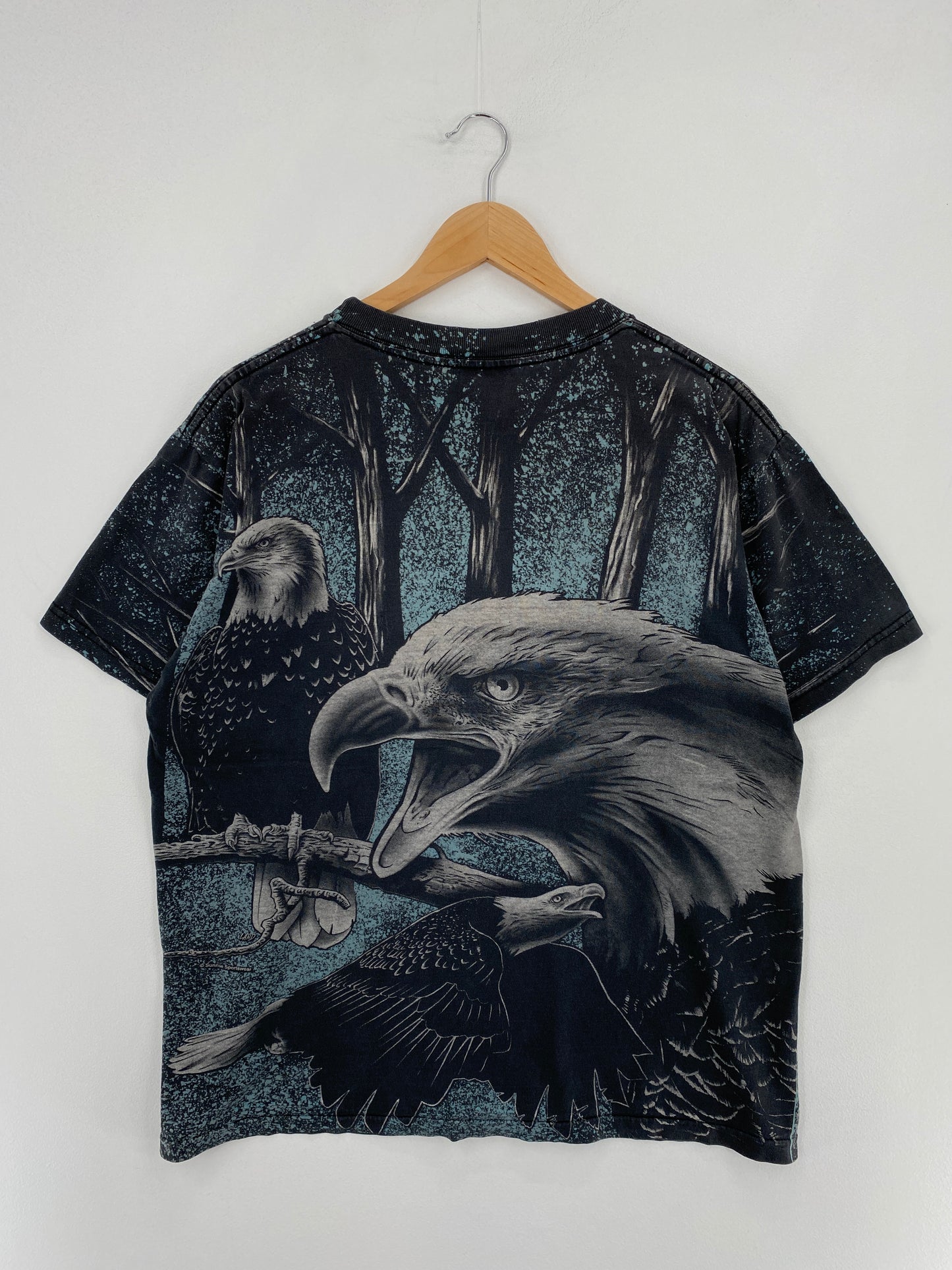 90’s BALD EAGLE Size L Vintage T-shirt / E2079T